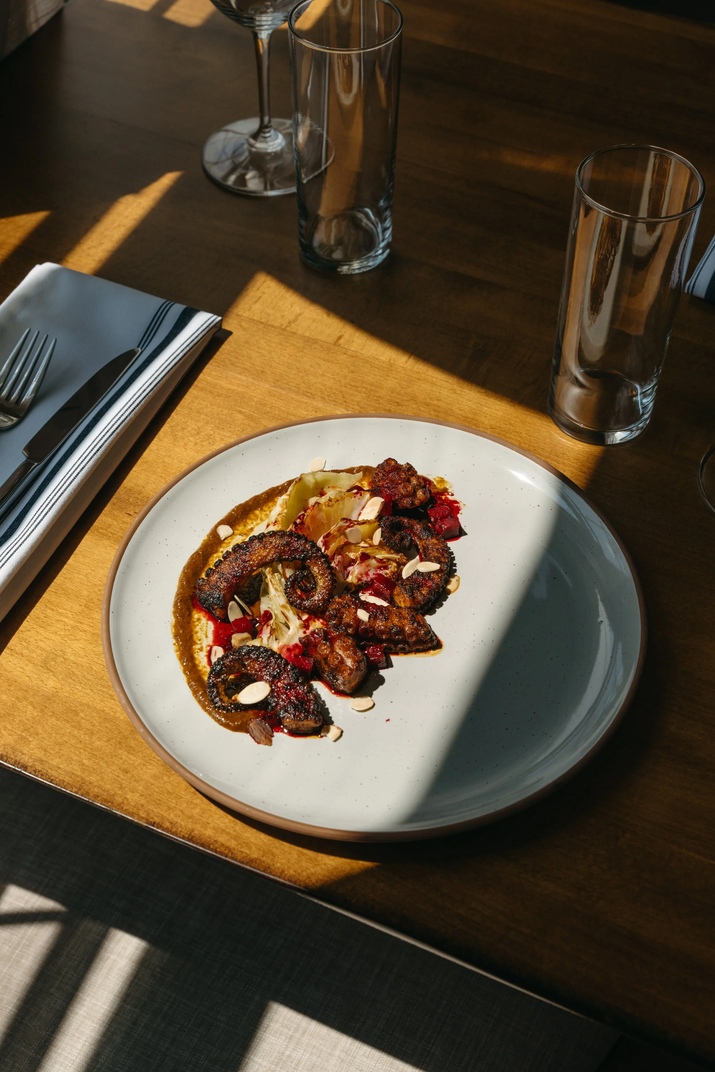 Fresh seasonal ingredients