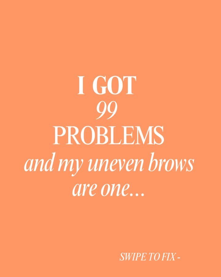 Some things we can fix&hellip; some things we can&rsquo;t! 💅 SWIPE TO SEE 

&mdash;&mdash;&mdash; 

#bambiib #bambiibrows #eyebrows #brows #perthbrows #perthbrowstylist #naturalbeauty #naturalbrows #signaturelift #minilamination #minibrowlamination 