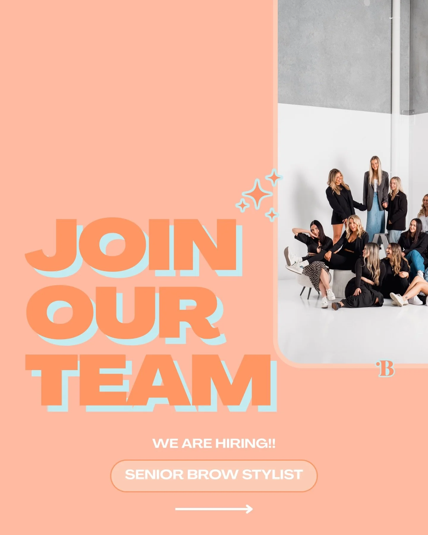 Think you have what it takes to be a BB Stylist? 👀✨
Eeeep&hellip; it&rsquo;s that time again!!! 

We&rsquo;re on the hunt for someone extra special to join the Bambii B team 💕
This is a FULL-TIME Senior Brow Stylist role, so previous beauty industr