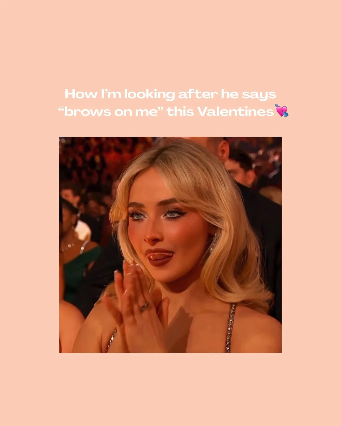 The face of a girl who just received a BB brow voucher for Valentine&rsquo;s Day 🫦💕

Whether you&rsquo;re treating your bestie or loved one, ditch the roses and get your gal the gift of flawless brows this Vday 💘