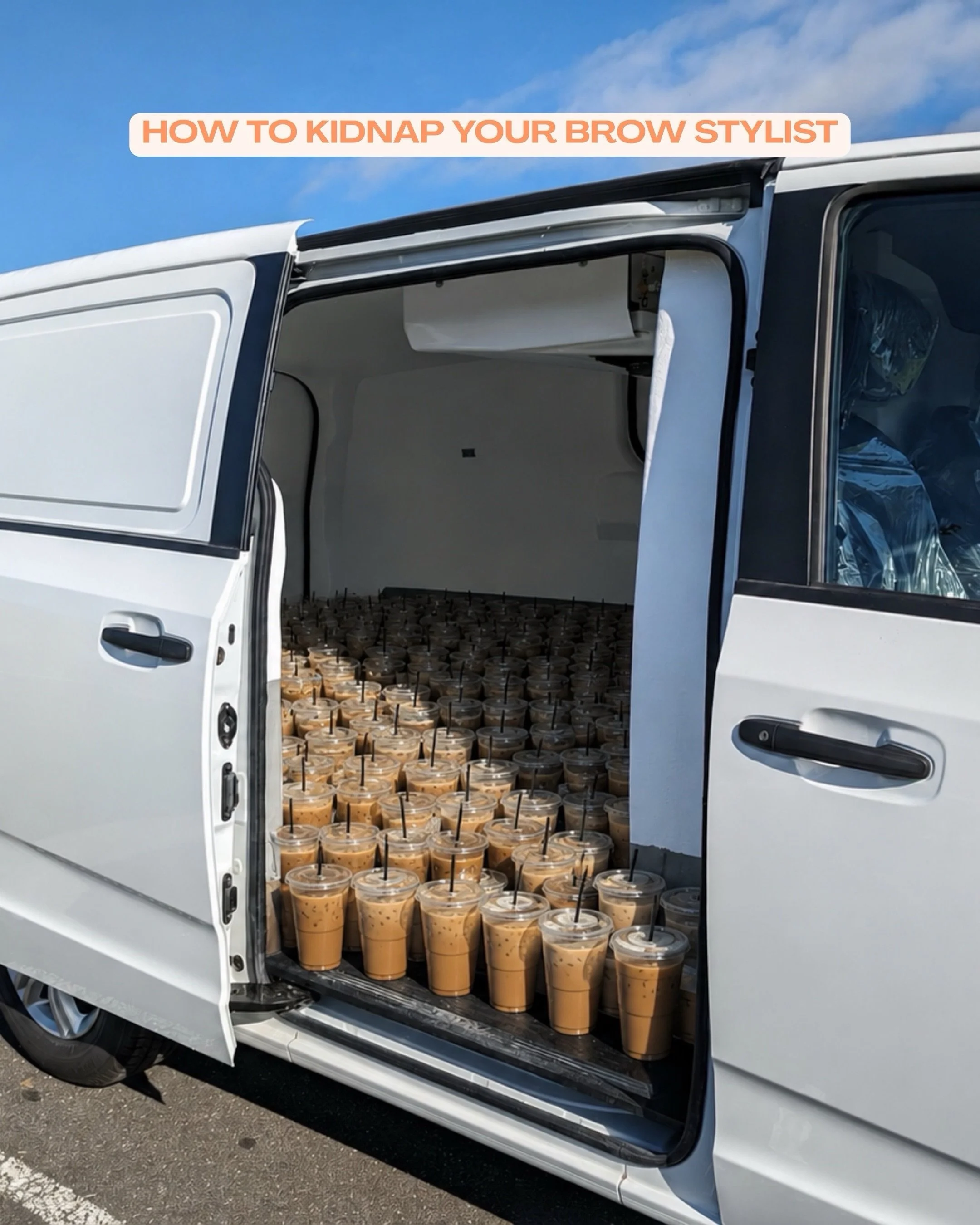 Not trying to encourage anyone here but if you wereeee to kidnap your favourite brow gals&hellip; it&rsquo;s not going to take much to lure us in 😆👀