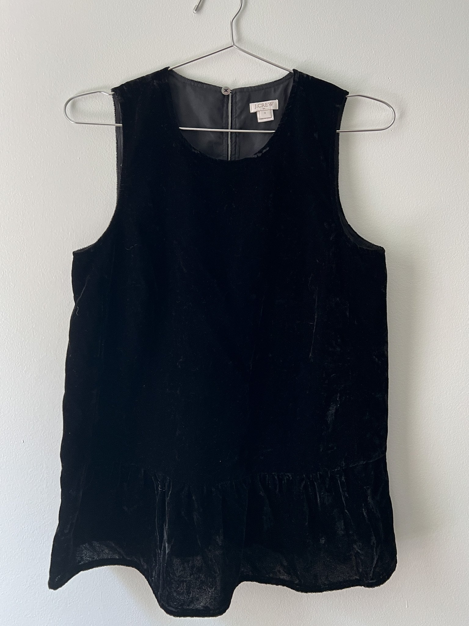 CONTEMPORARY | J.Crew Velvet Top