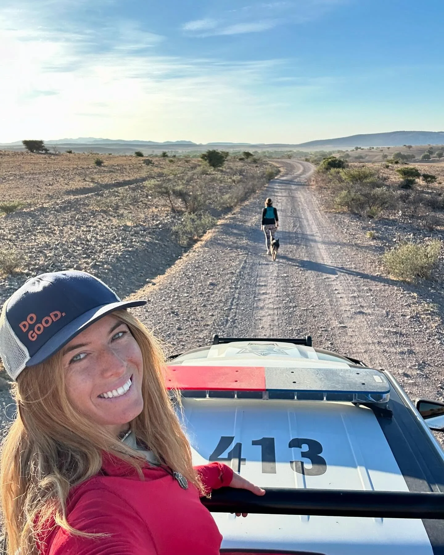Earlier this year, I supported Lucy in the Mexican desert.

When describing strength, I used to say: &ldquo;one&rsquo;s ability to navigate adversity with resilience and a willingness to persevere despite challenges.&rdquo; Nowadays, though, I just s