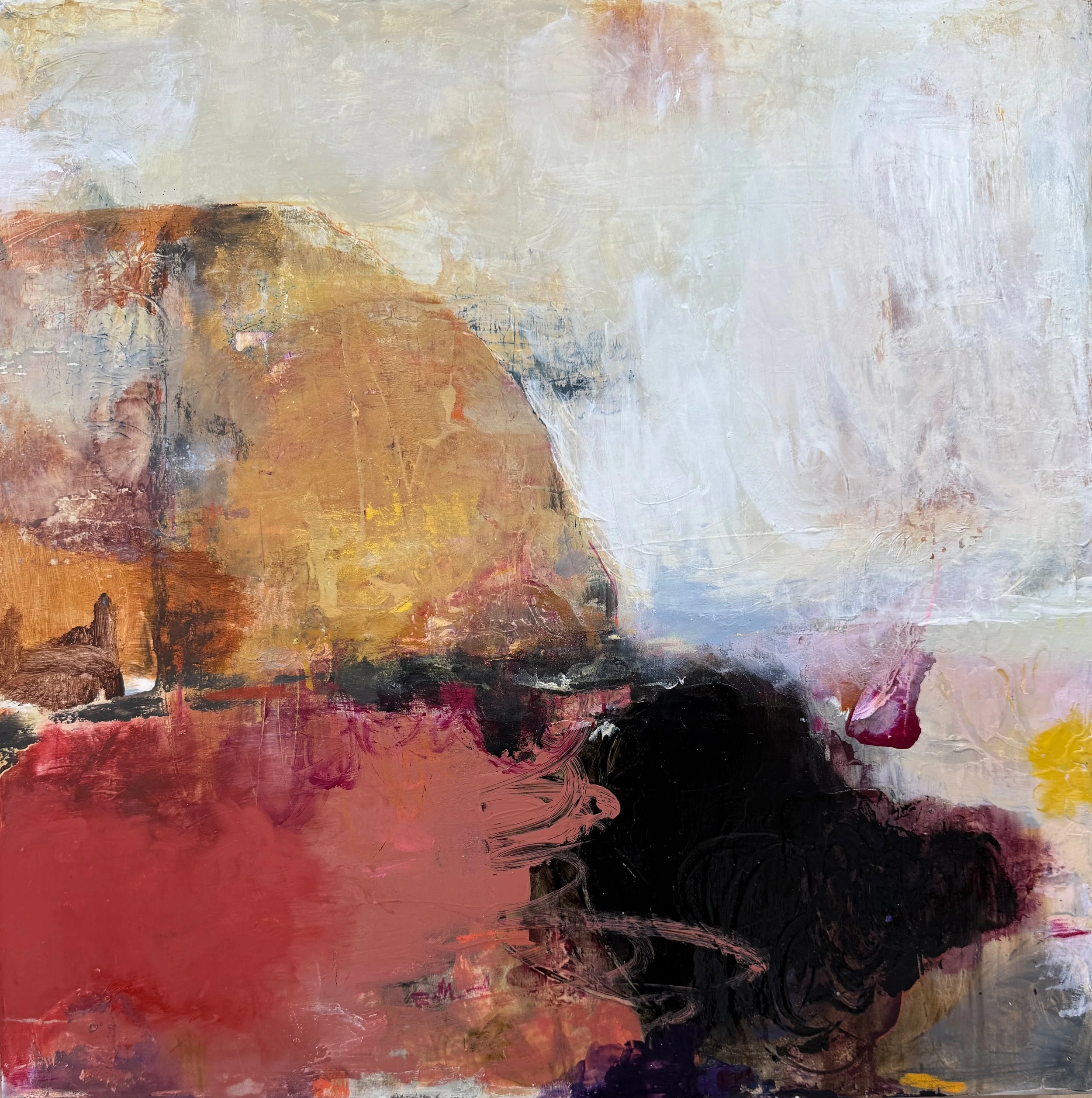 Ground, 24"x 24", acrylic on cradled panel