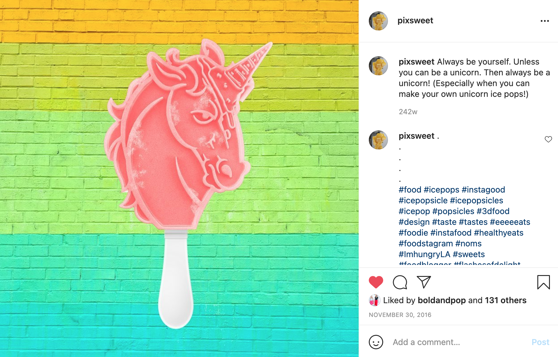 Pixsweet Social Media Case Study