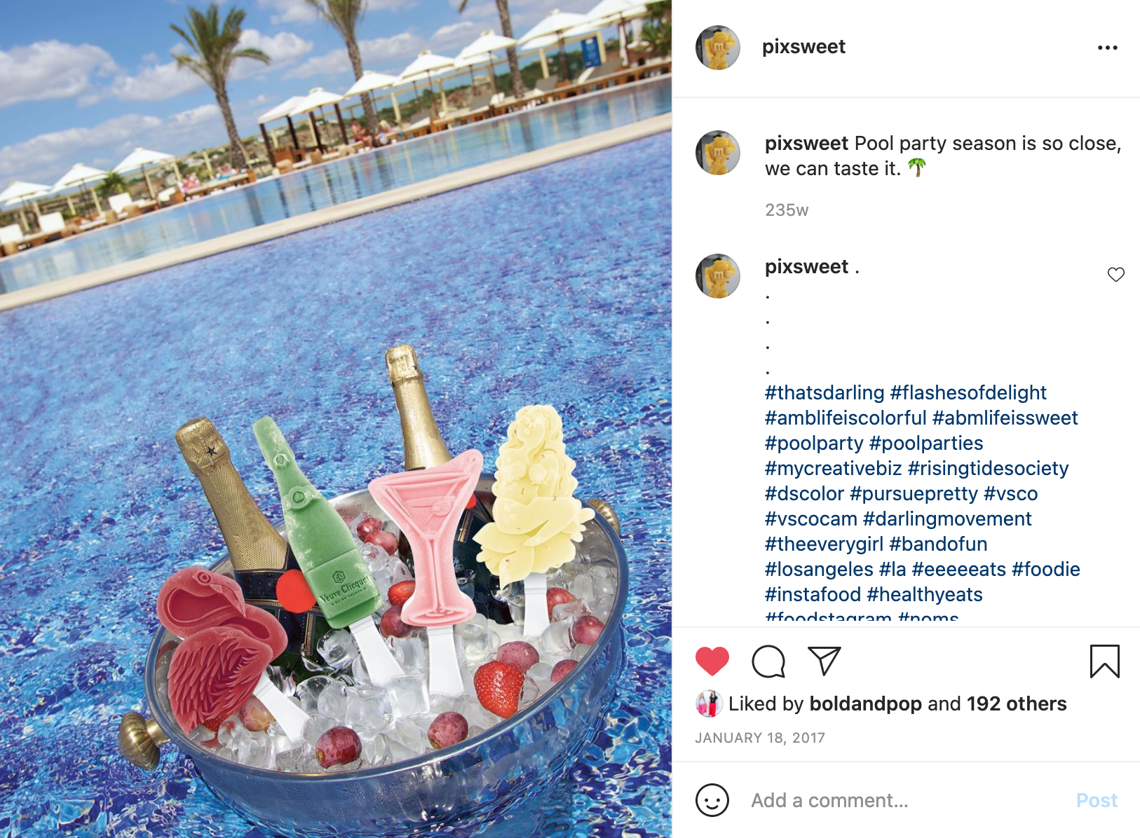 Pixsweet Social Media Case Study