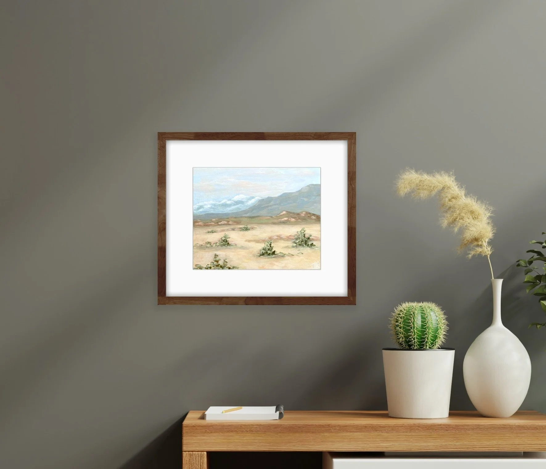 jeanette bergstrom print north desert small