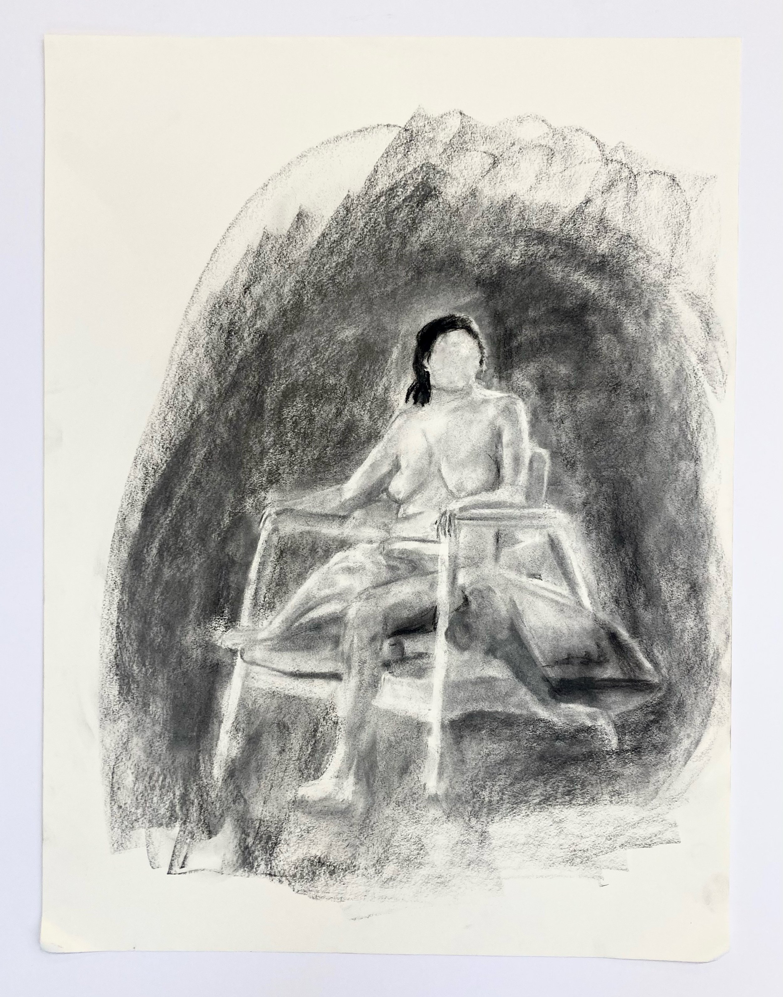 Observational Figure Drawing 3 (18"x24")