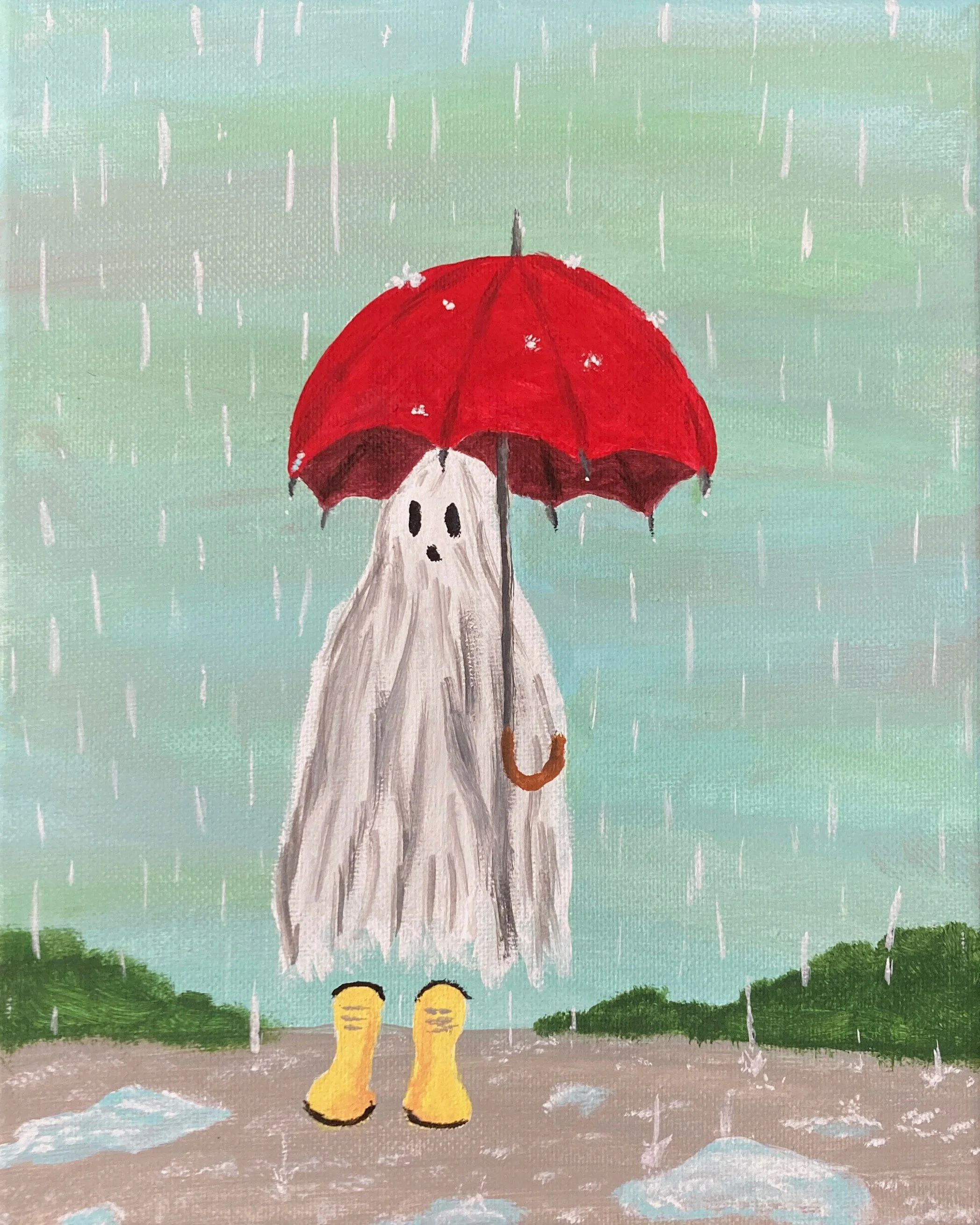 "Rain" (8" x 10")