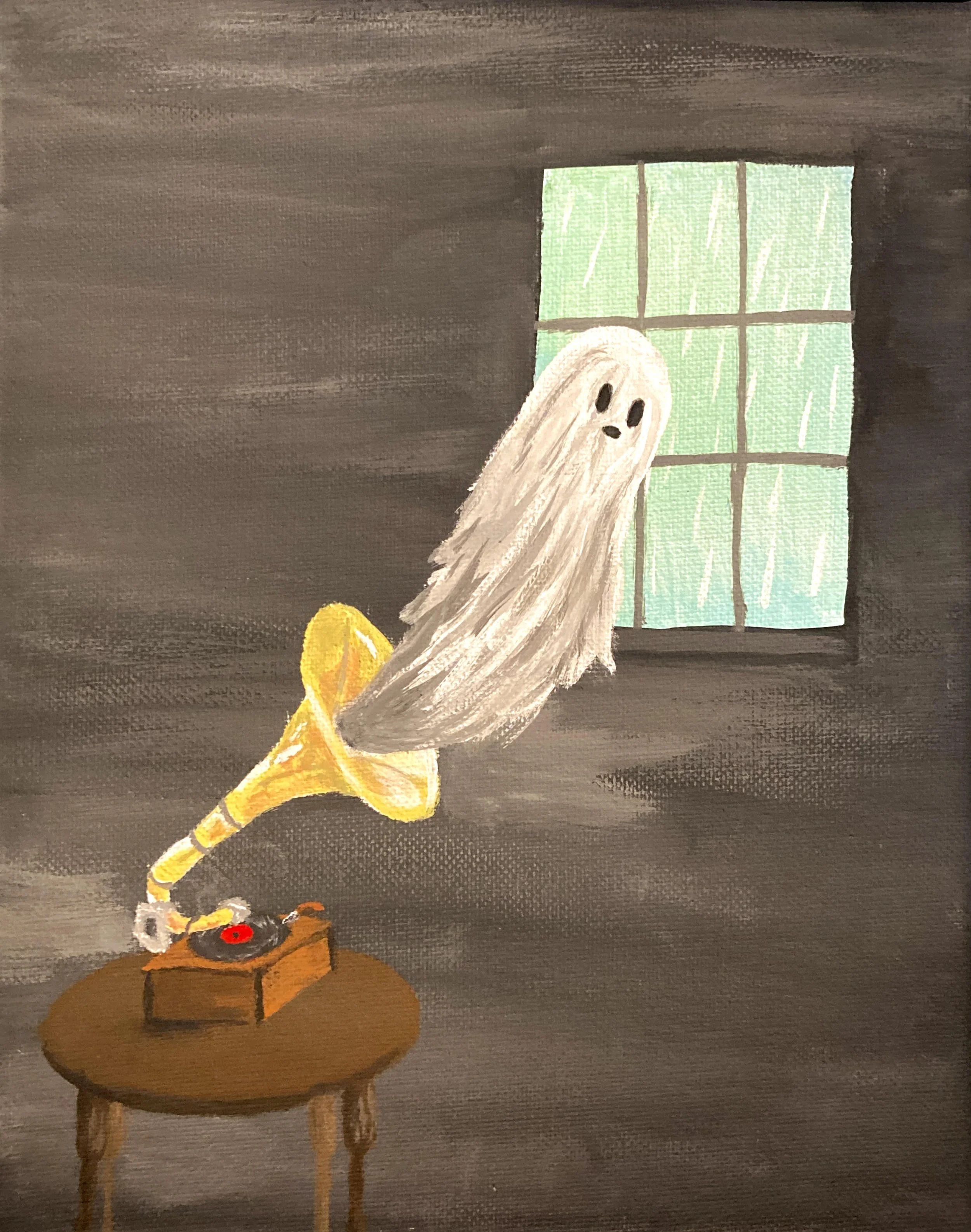 "The Haunting Melody" (8" x 10")