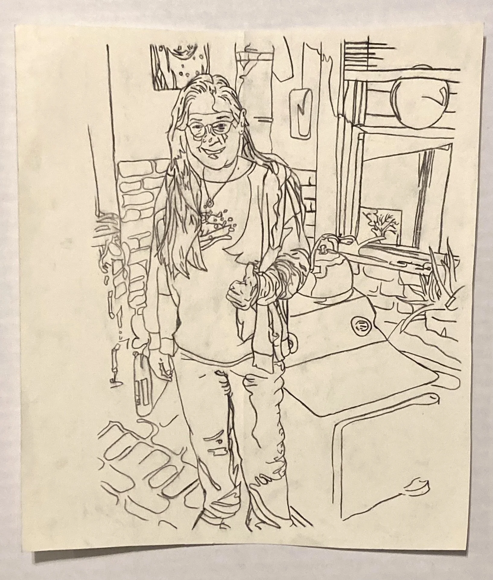 Charcoal Transfer 5 (9.5"x12")