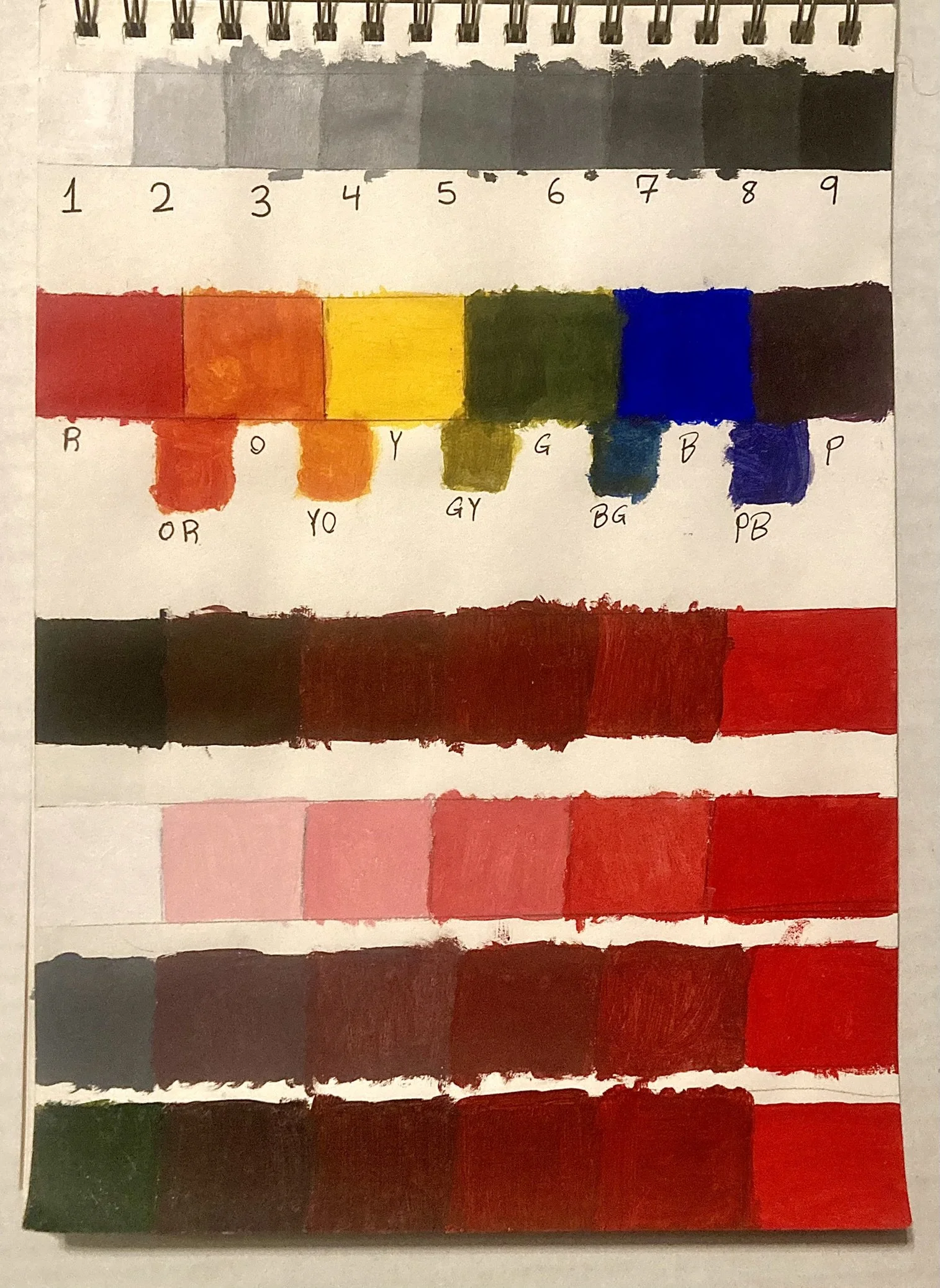 Color Chart (9"x12")