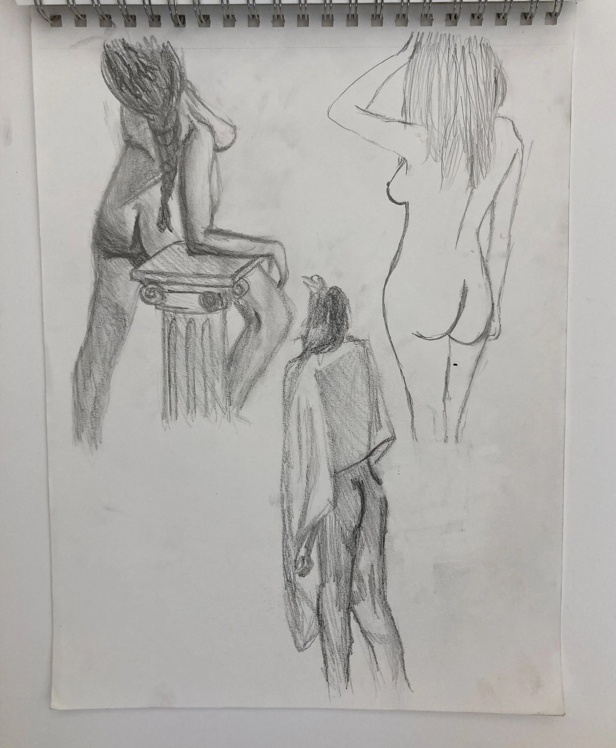 Figure Drawing Practice (11"x14")