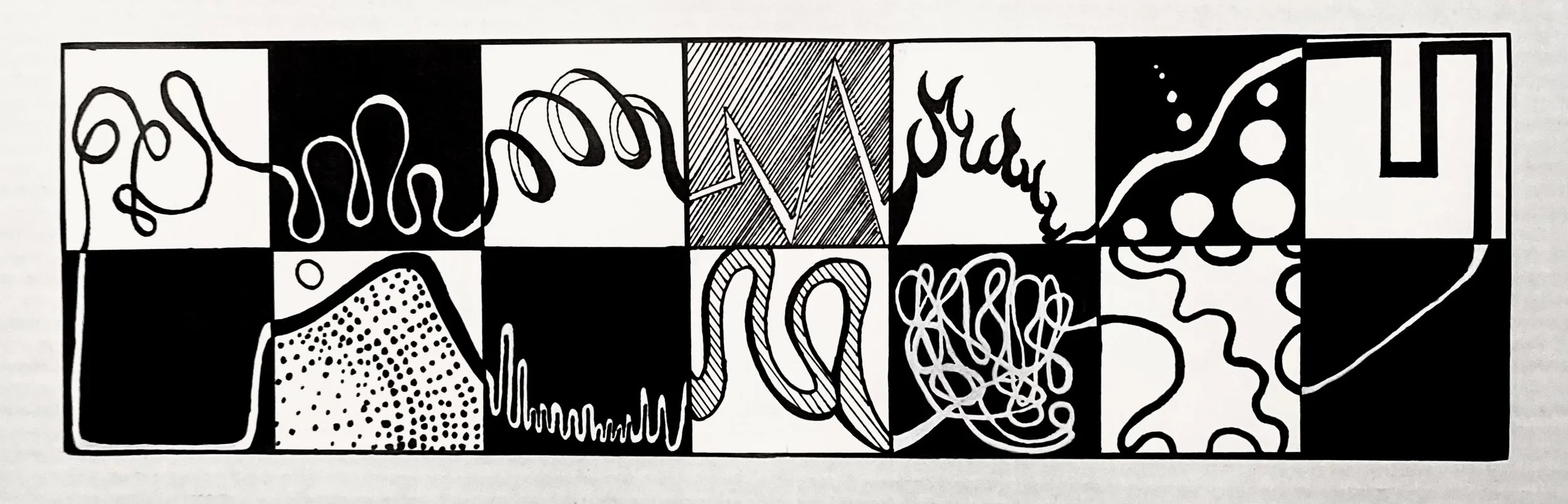 Emotional Lines (21"x6")