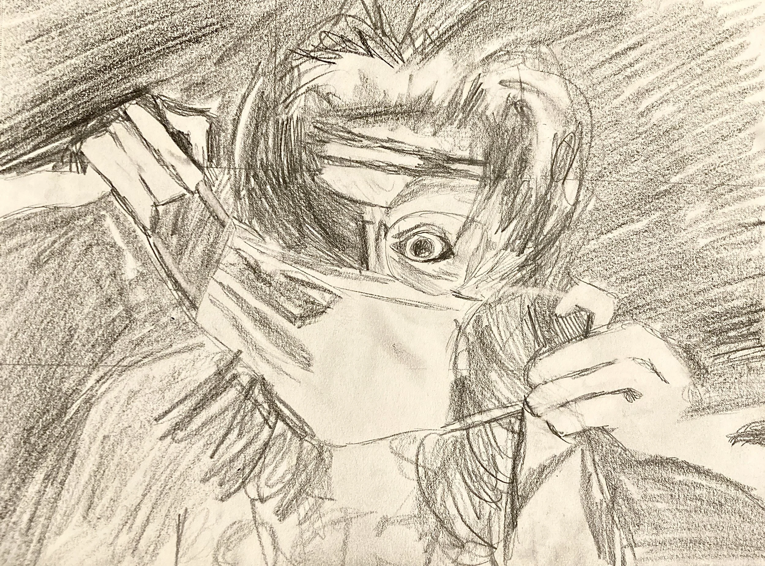 Rough Sketch (9"x12")