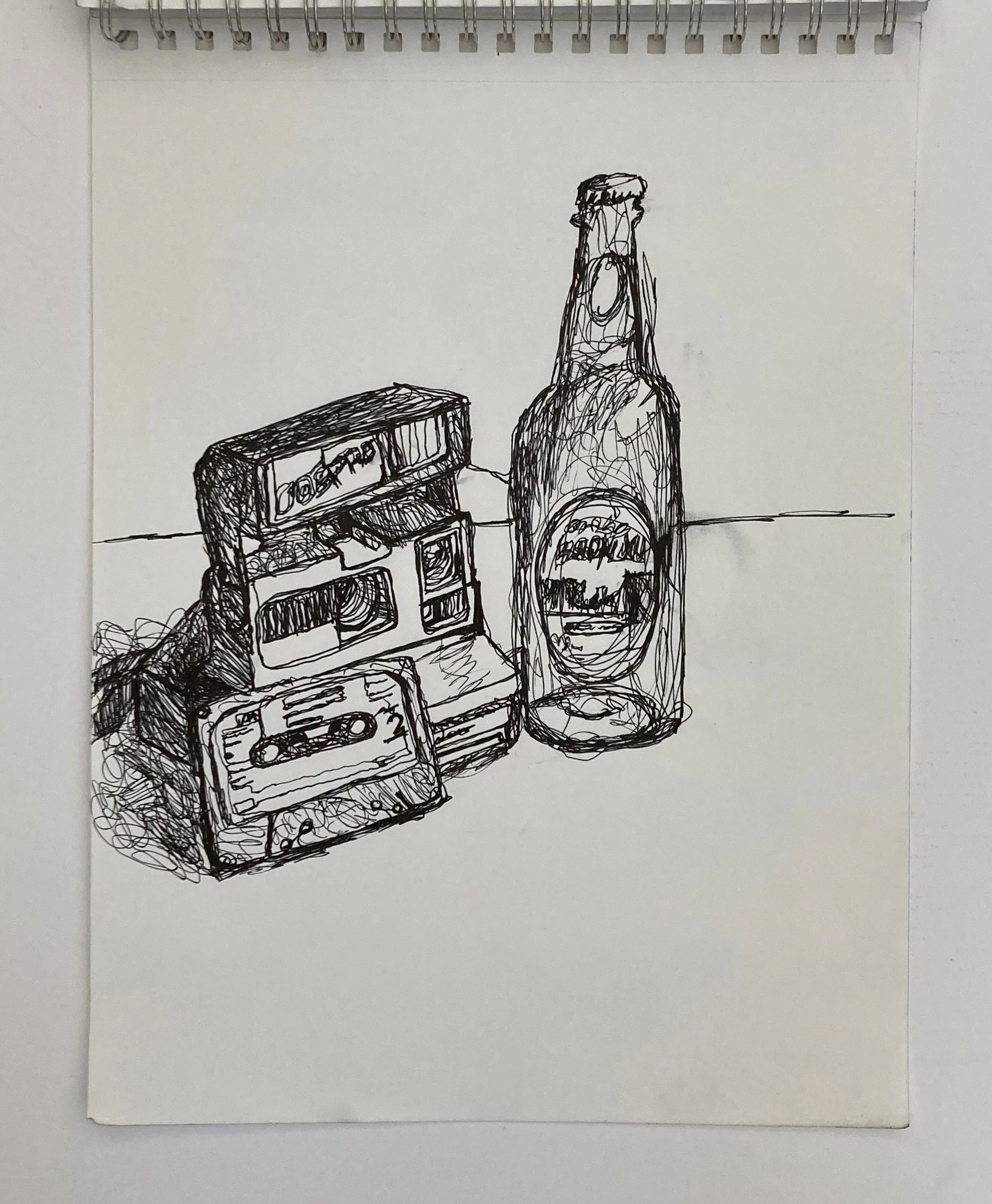 Gesture Drawing 1 (11"x14")