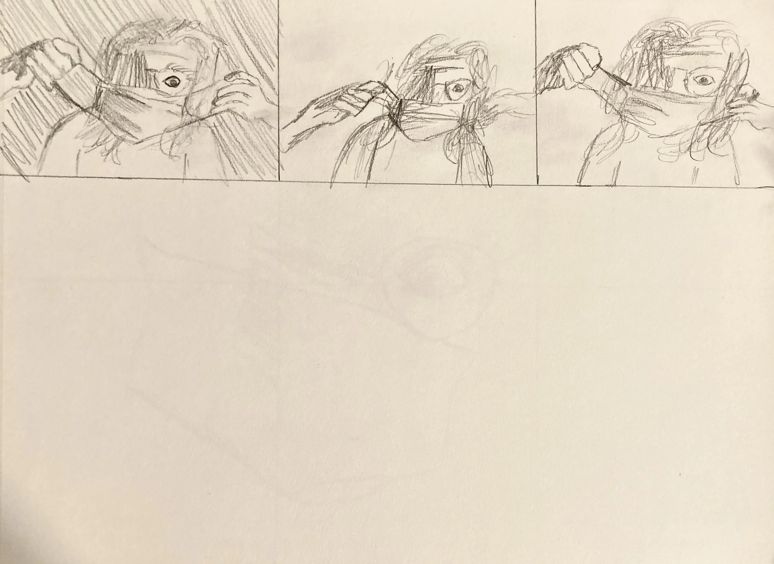 Thumbnail Sketches (9"x12")