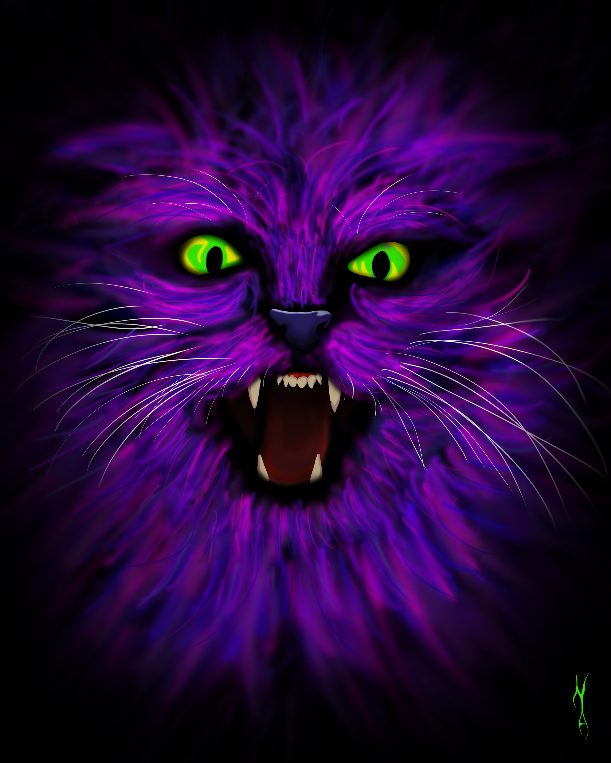 "Whiskers" (8.5"x 11")
