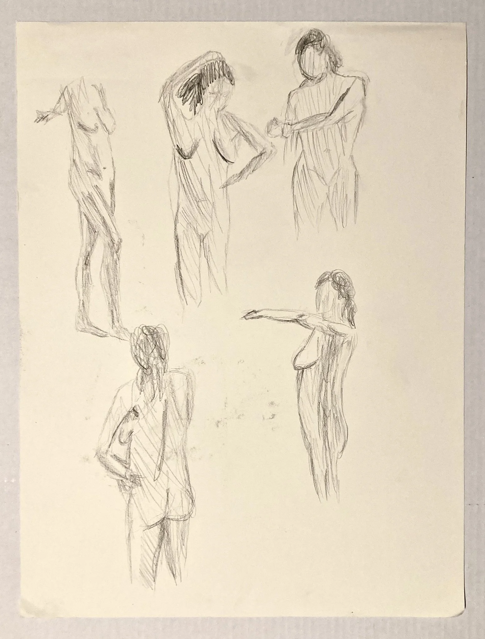 Gesture Drawing 1 (18"x24")