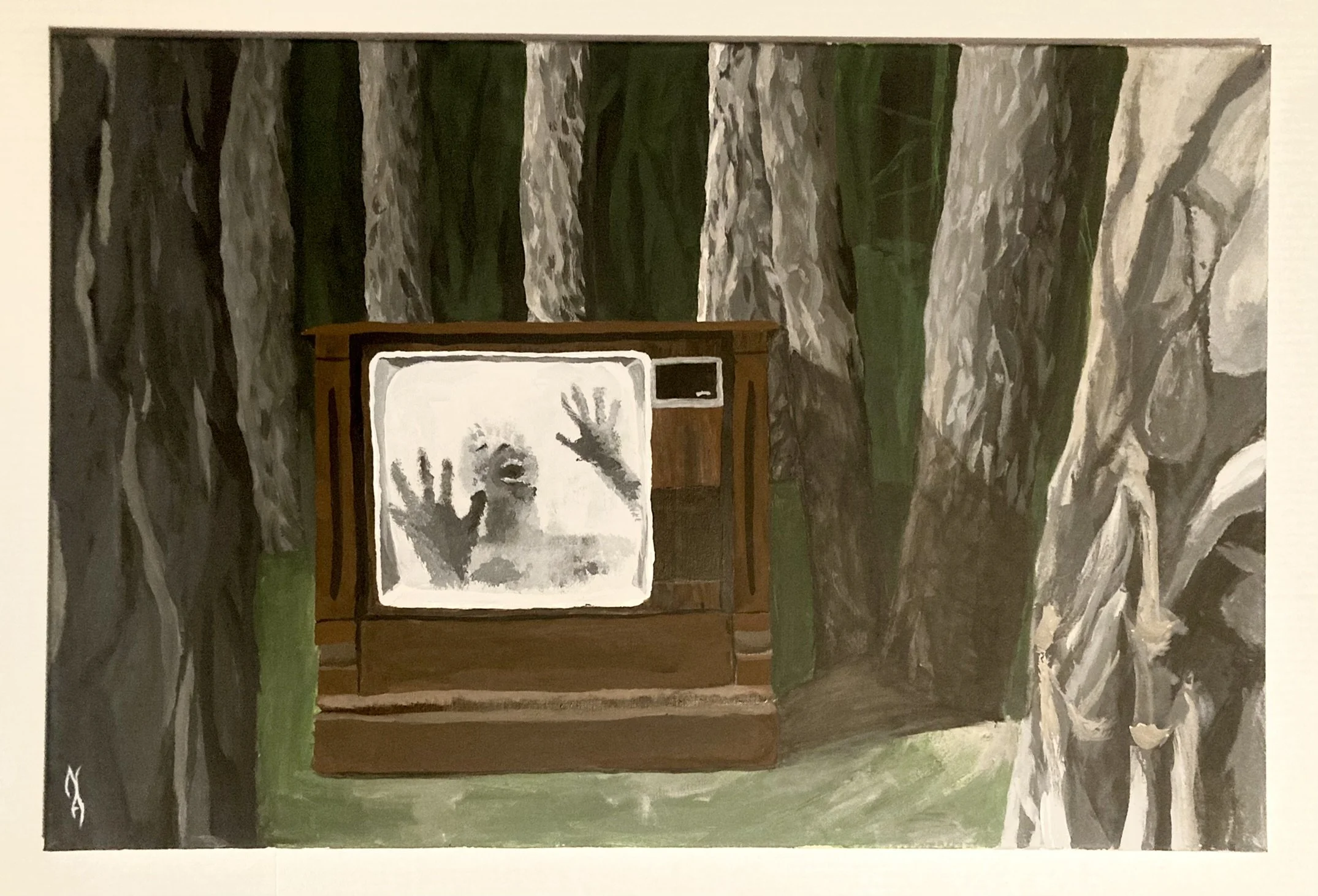 "What's on TV?" (24"x36")