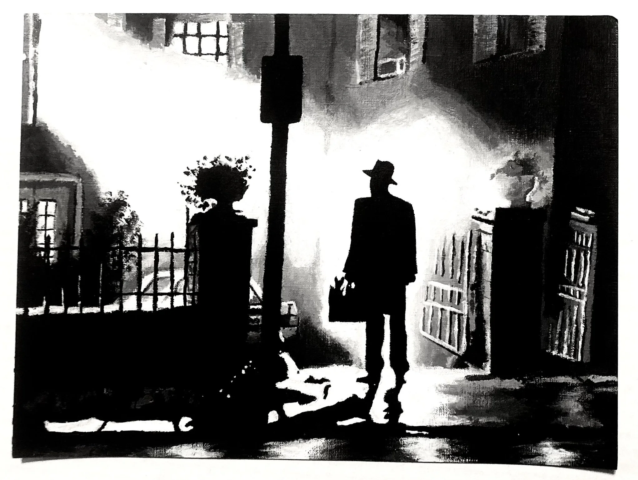 Working with Value Final "The Exorcist"(9"x12")