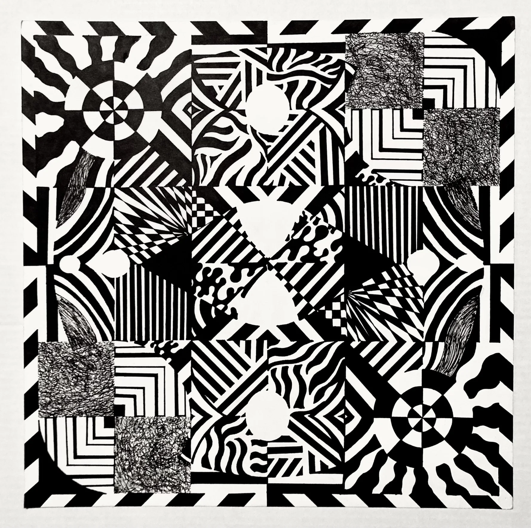 Visual Problems on Line (19"x19")