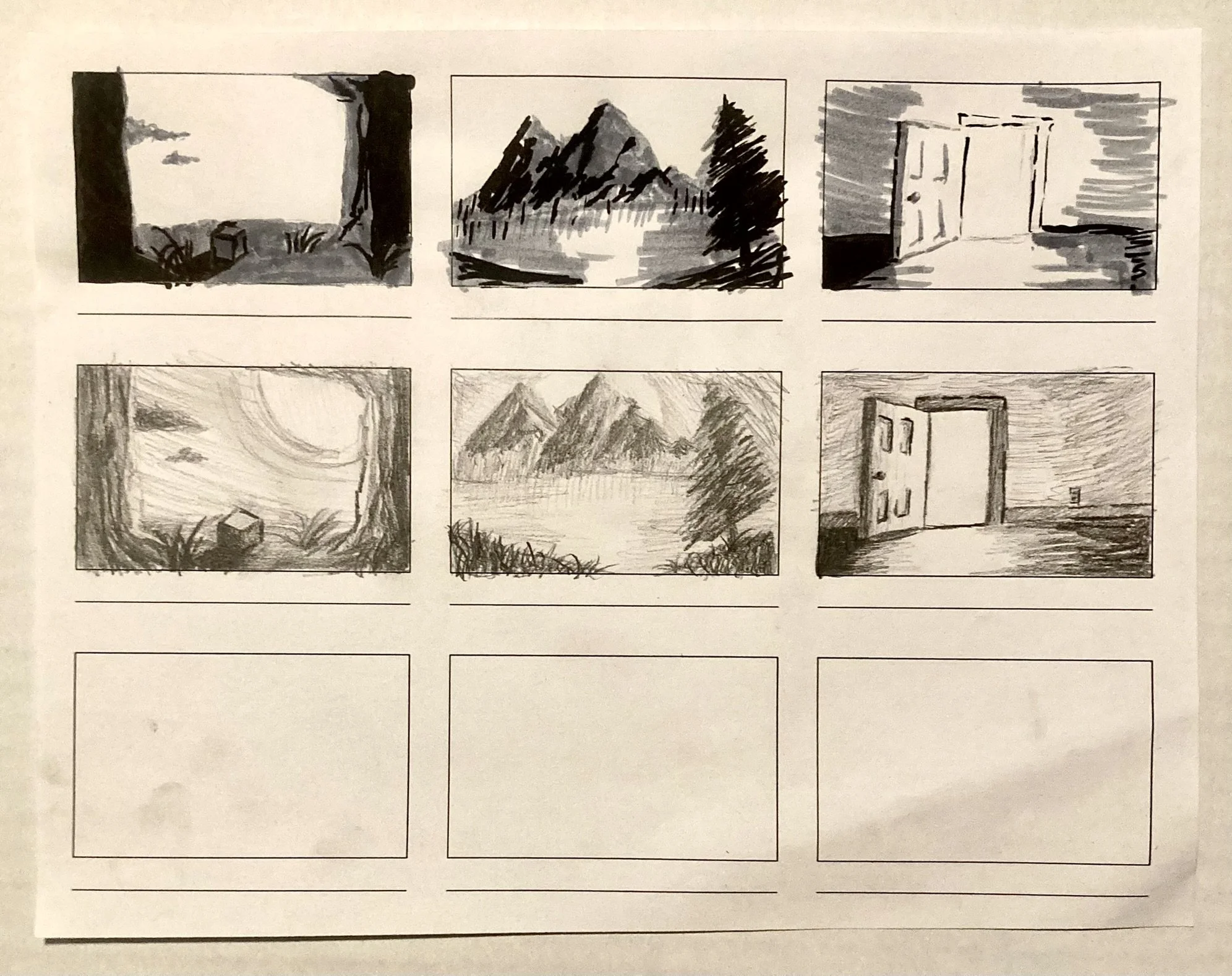 Value Study (8.5"x11")