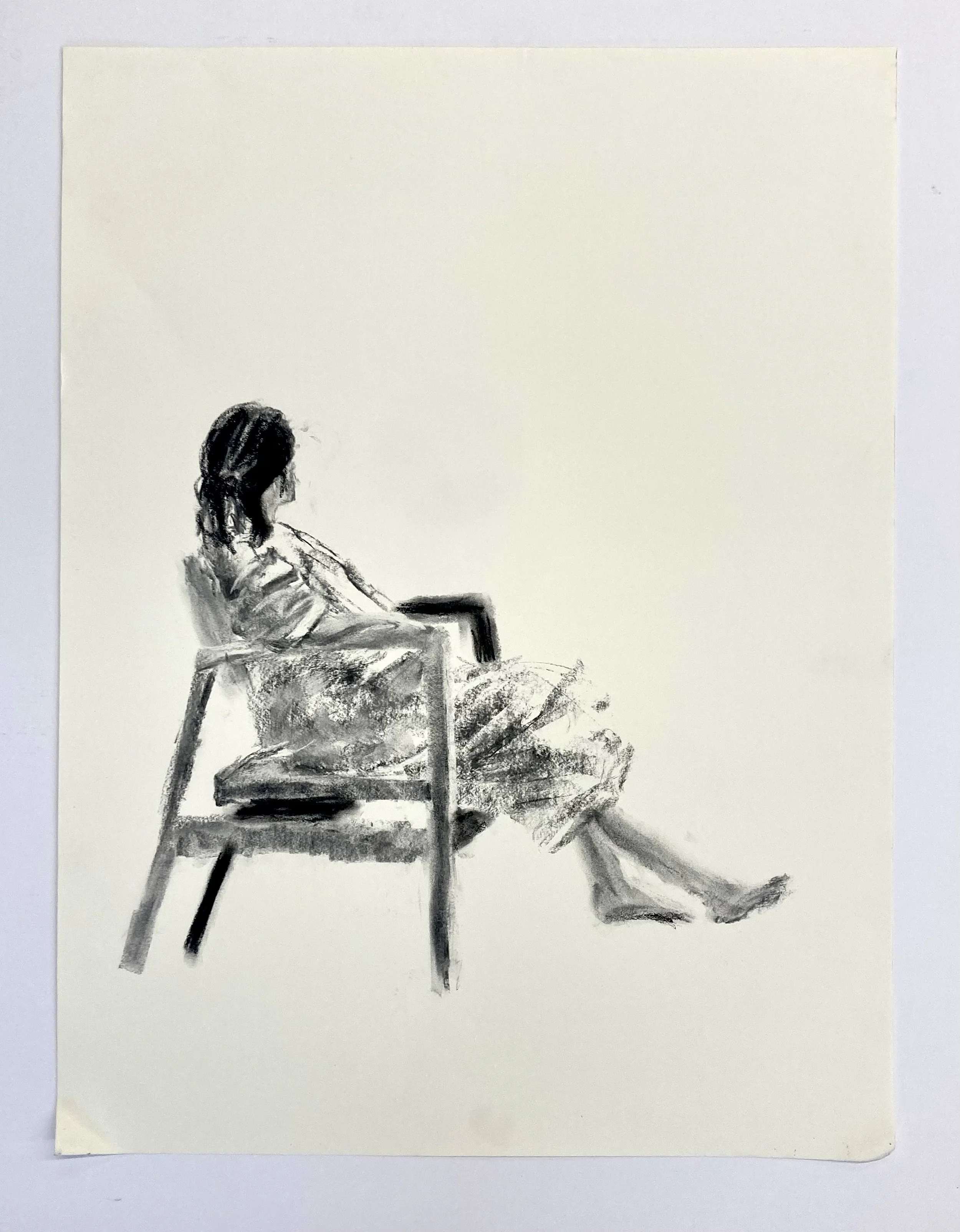 Observational Figure Drawing 4 (18"x24")