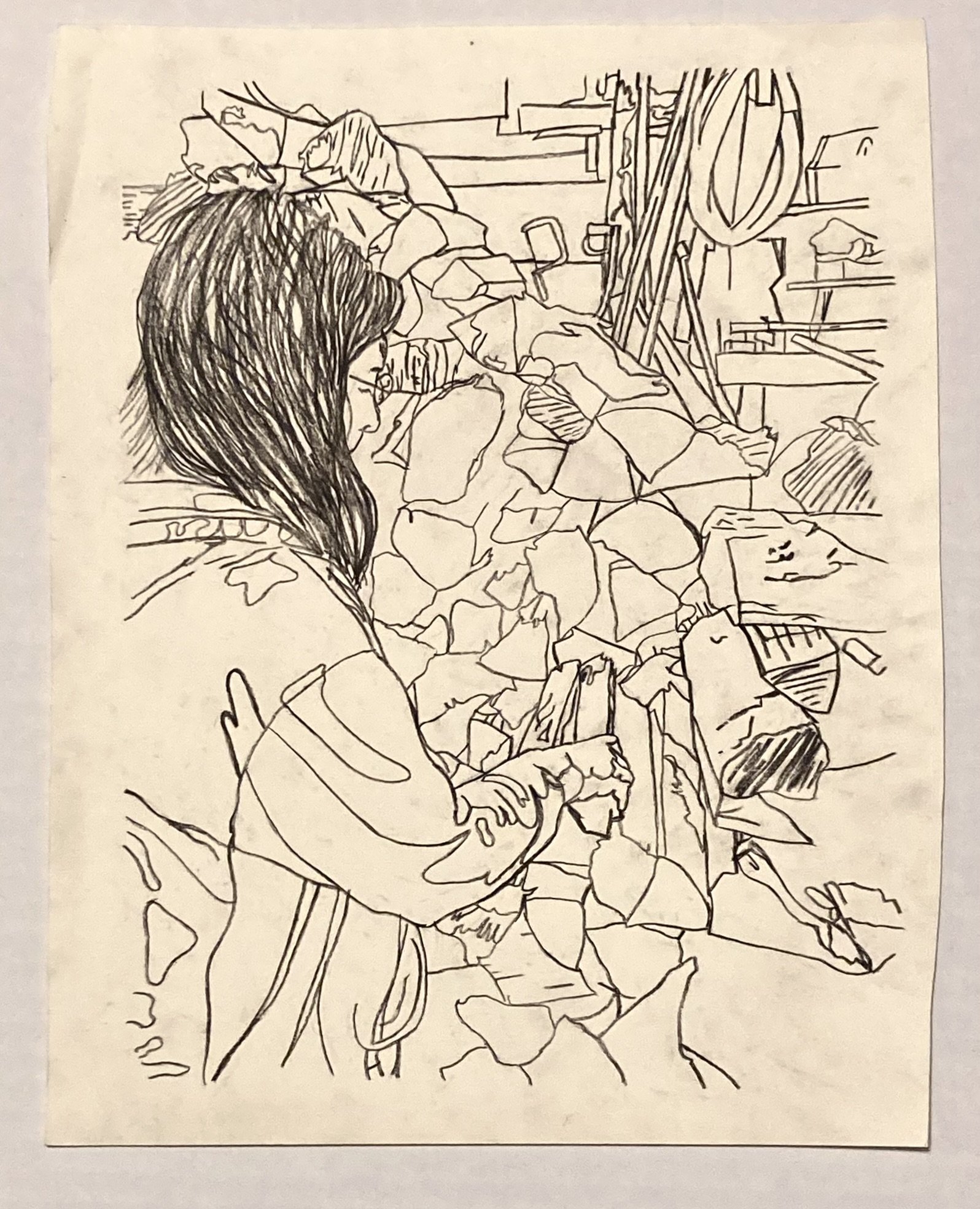Charcoal Transfer 1 (9.5"x12")