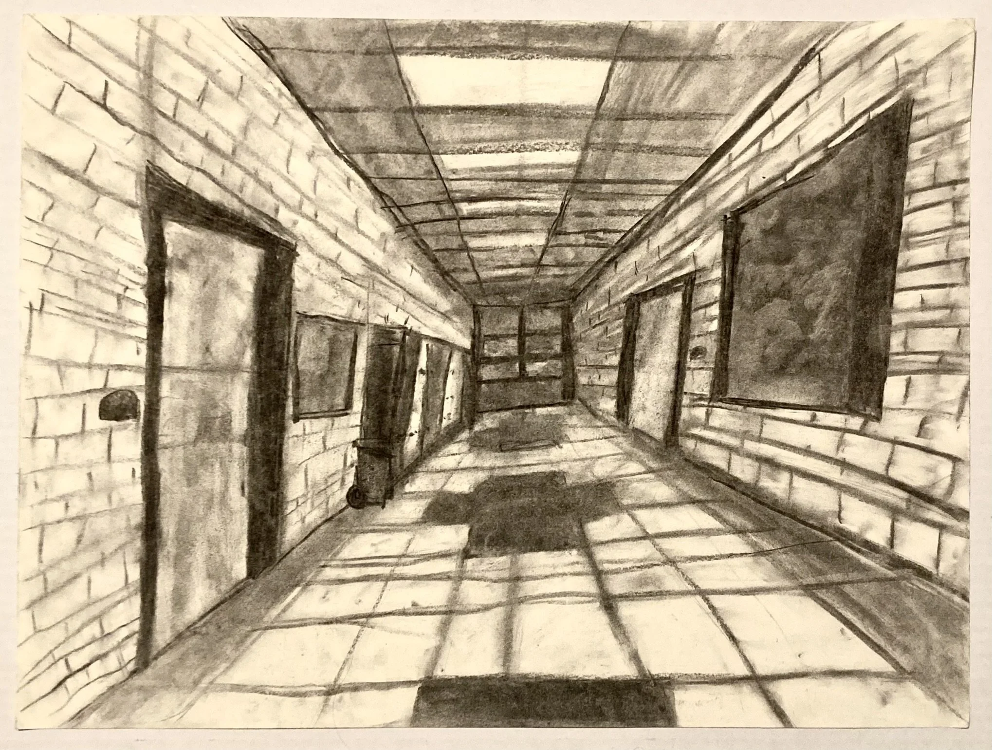 One-Point Perspective 2 (18"x24")
