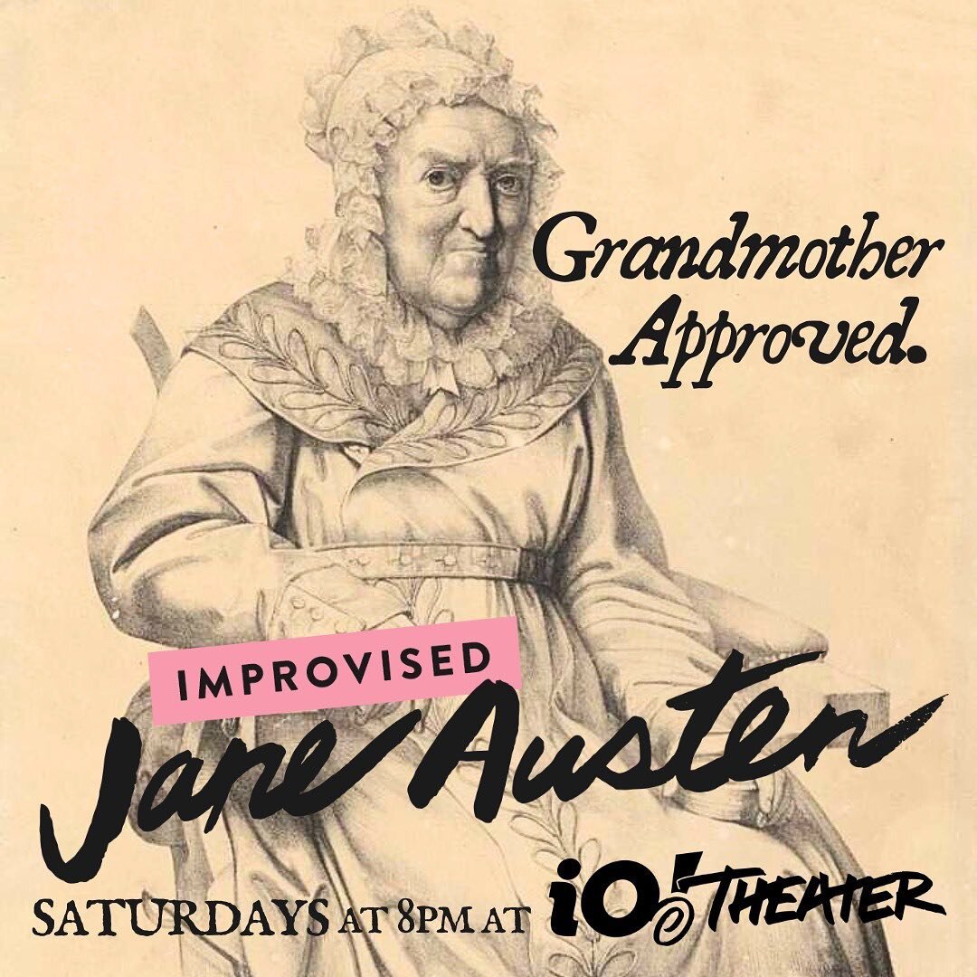 No gift for dear #Mama yet?! La! Well then, follow dear #Grandmama and her advice, and bring ALL the #mothers you know to Improvised Jane Austen this Saturday night! Such an unexpected gift she is sure to love! 💝💝💝 
🐦🐦🐦
Early Bird discounted ti
