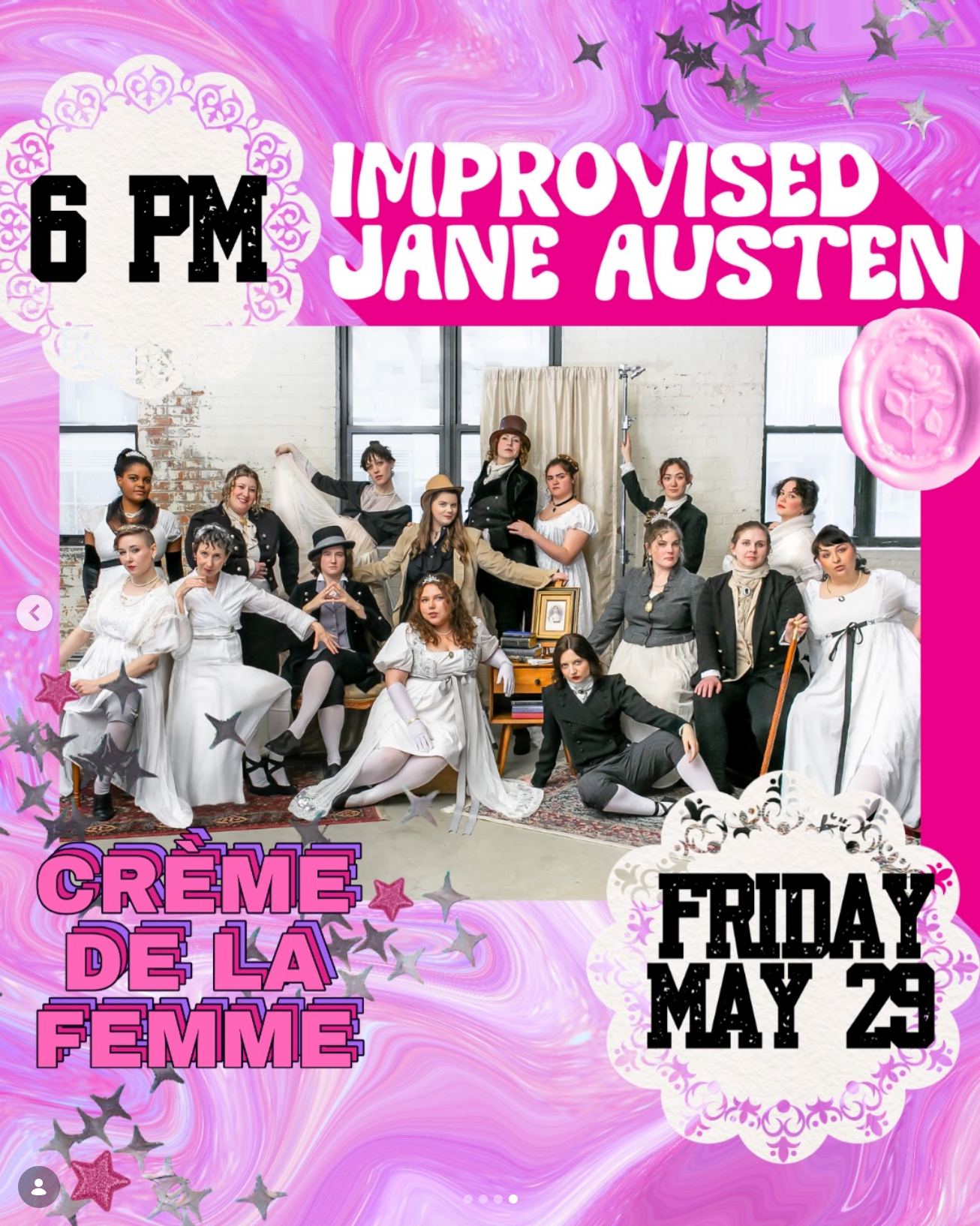 Improvised Jane Austen - Crème de la Femme Fest
