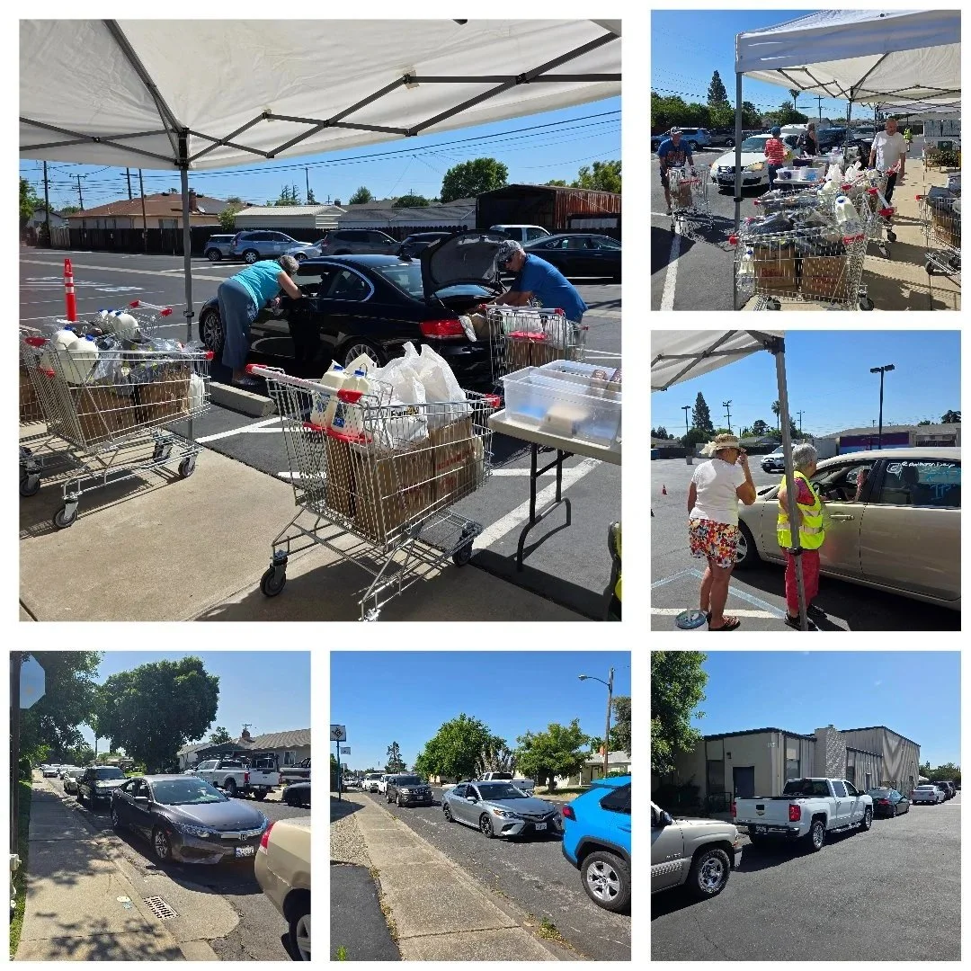 Mobile Fresh Food Distribution. Event (Set up @ 8am)