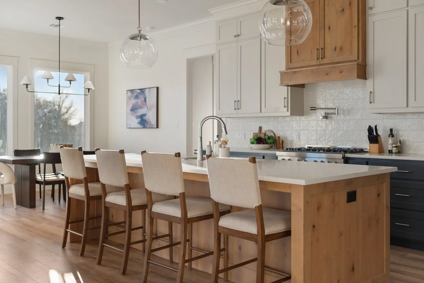 The stunning details of the newly completed 5680 Mill Water!