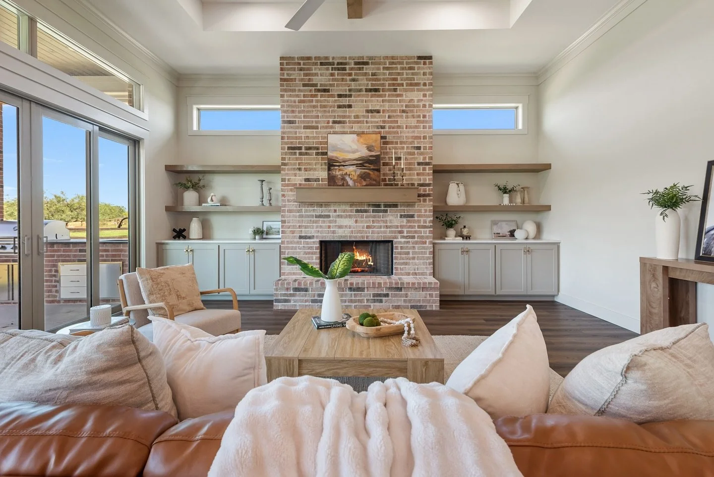 Neutral tones, warm brick, and layers of texture, the kind of craftsmanship that feels just as good as it looks. 

📍10732 Harvey Ranch 

 #CustomHomeDesign #Rafter12 #TexasCustomHomes #BCSBuilder #LuxuryLivingBCS #LuxuryOutlook
#UnderContract #Build