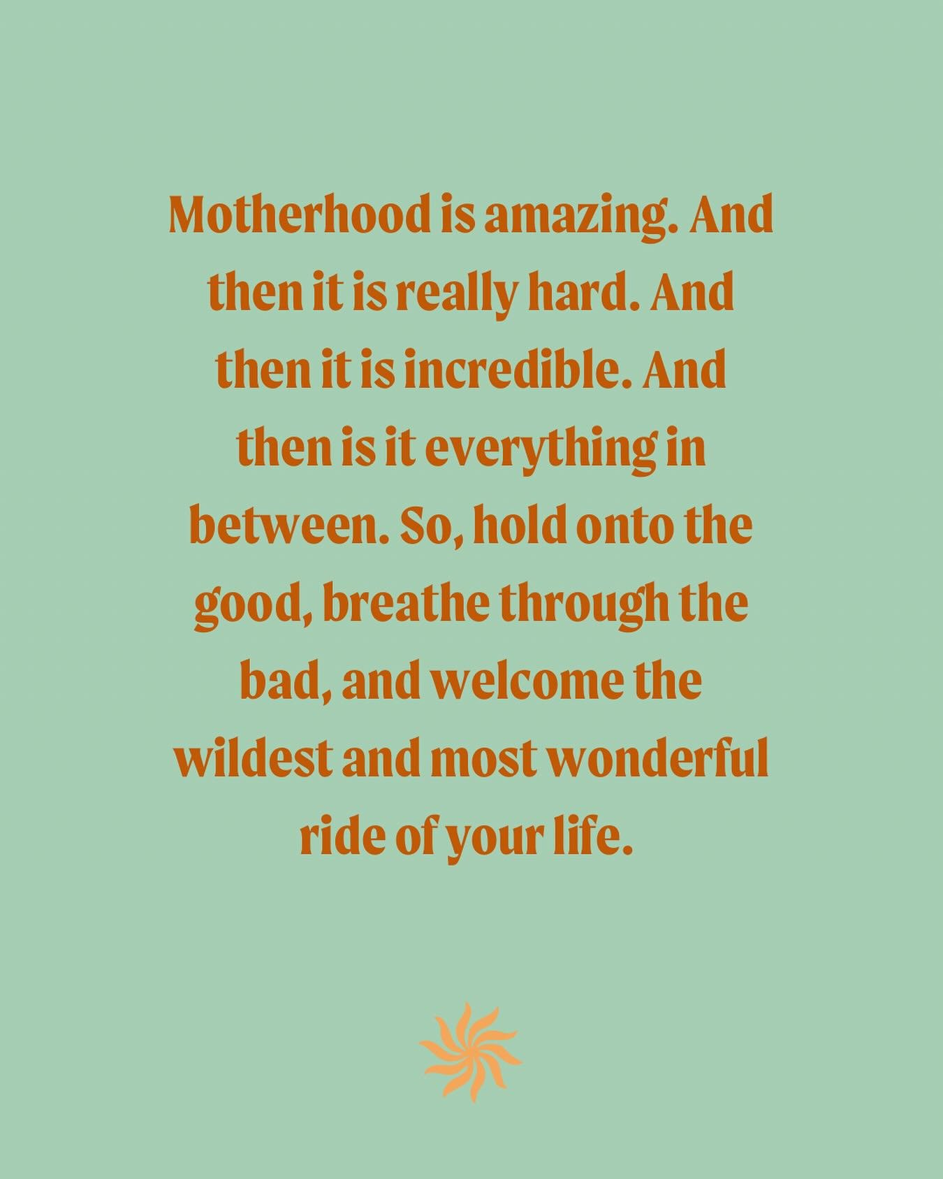 What words or wisdom would you share with your past self entering motherhood? 

#motherhood #parentsupport #supportingmothers #empoweringmothers #wordsofwisdom #supporteachother #wordsofsupport