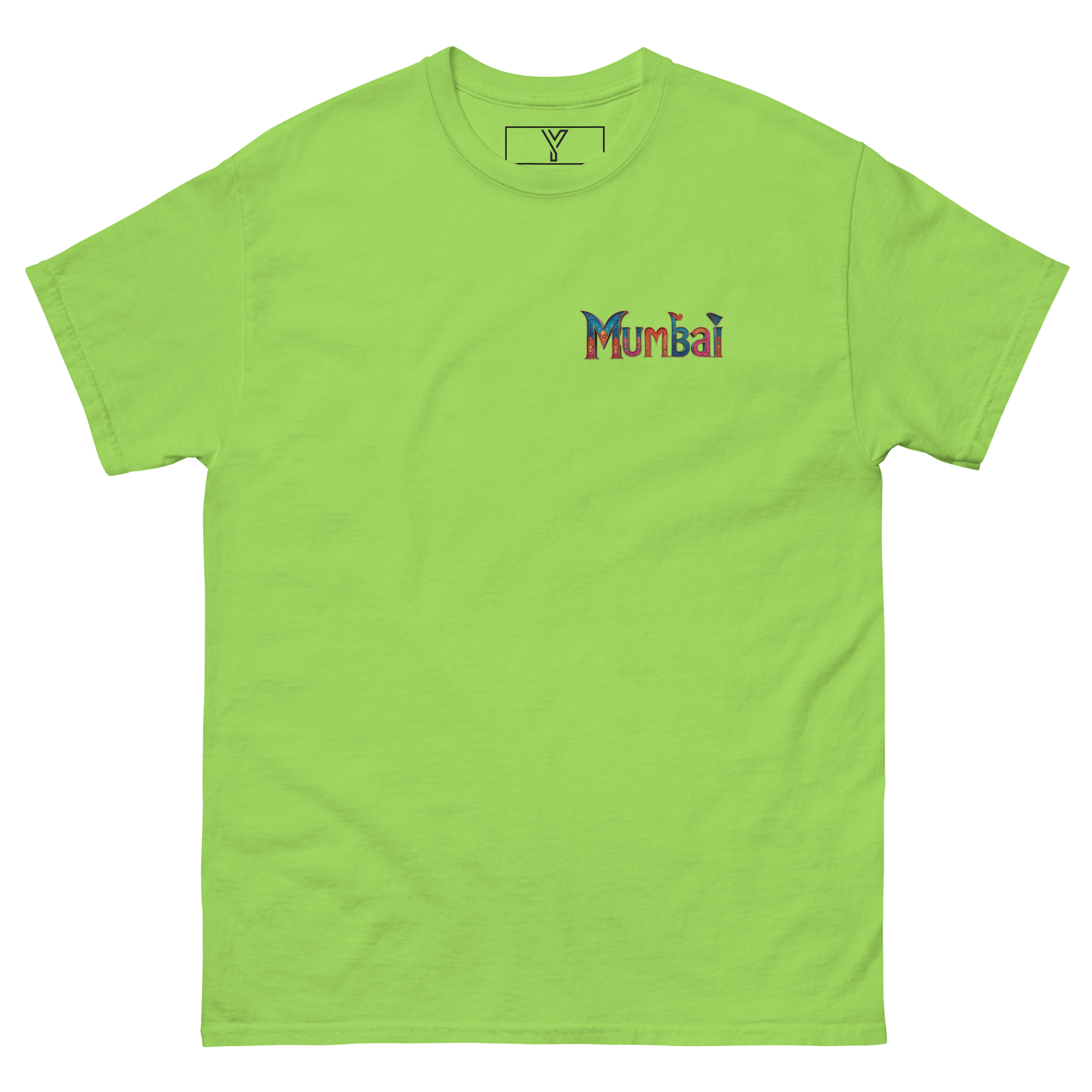unisex-classic-tee-lime-front-6811af180c587.png