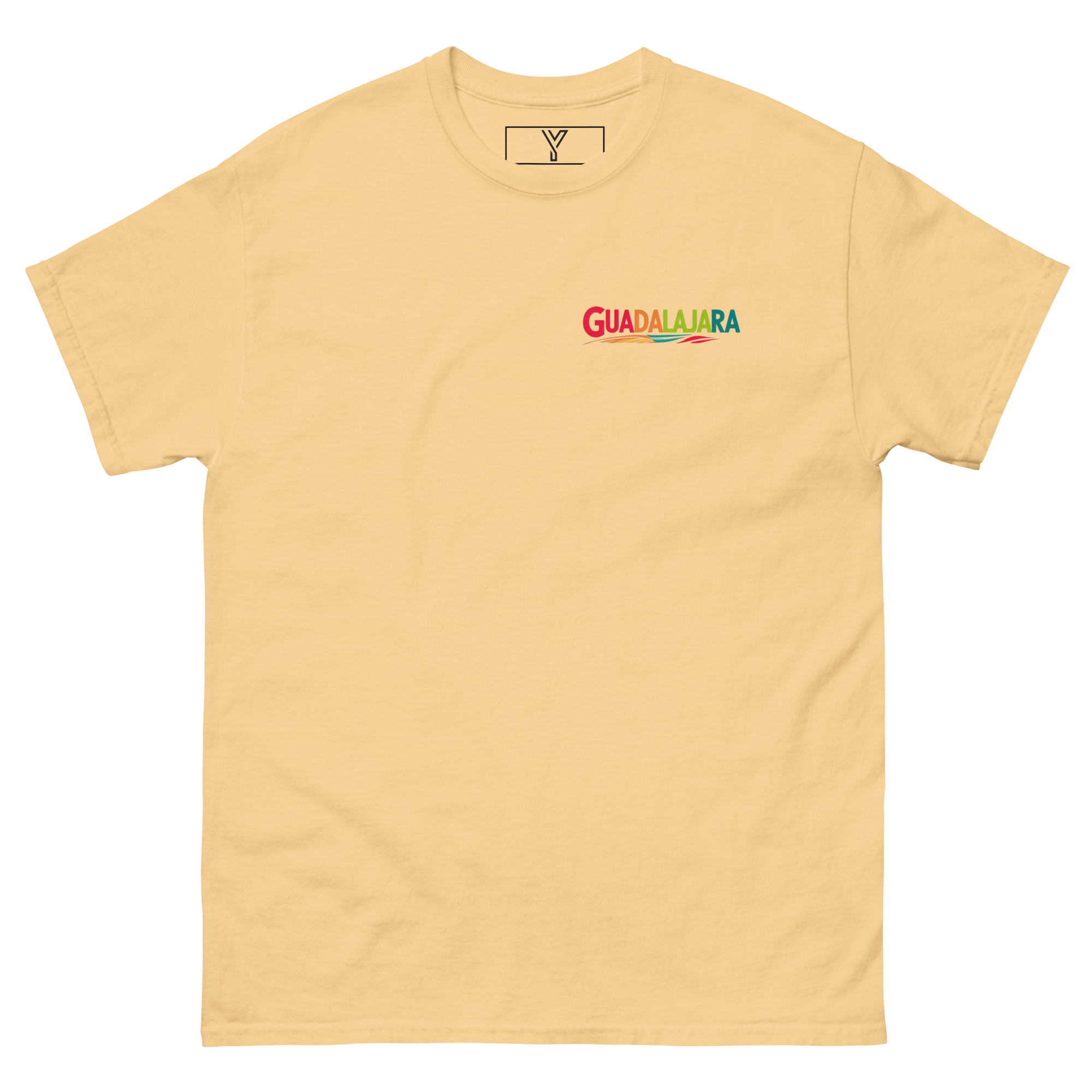 unisex-classic-tee-yellow-haze-front-6811b0e4b00a5.png