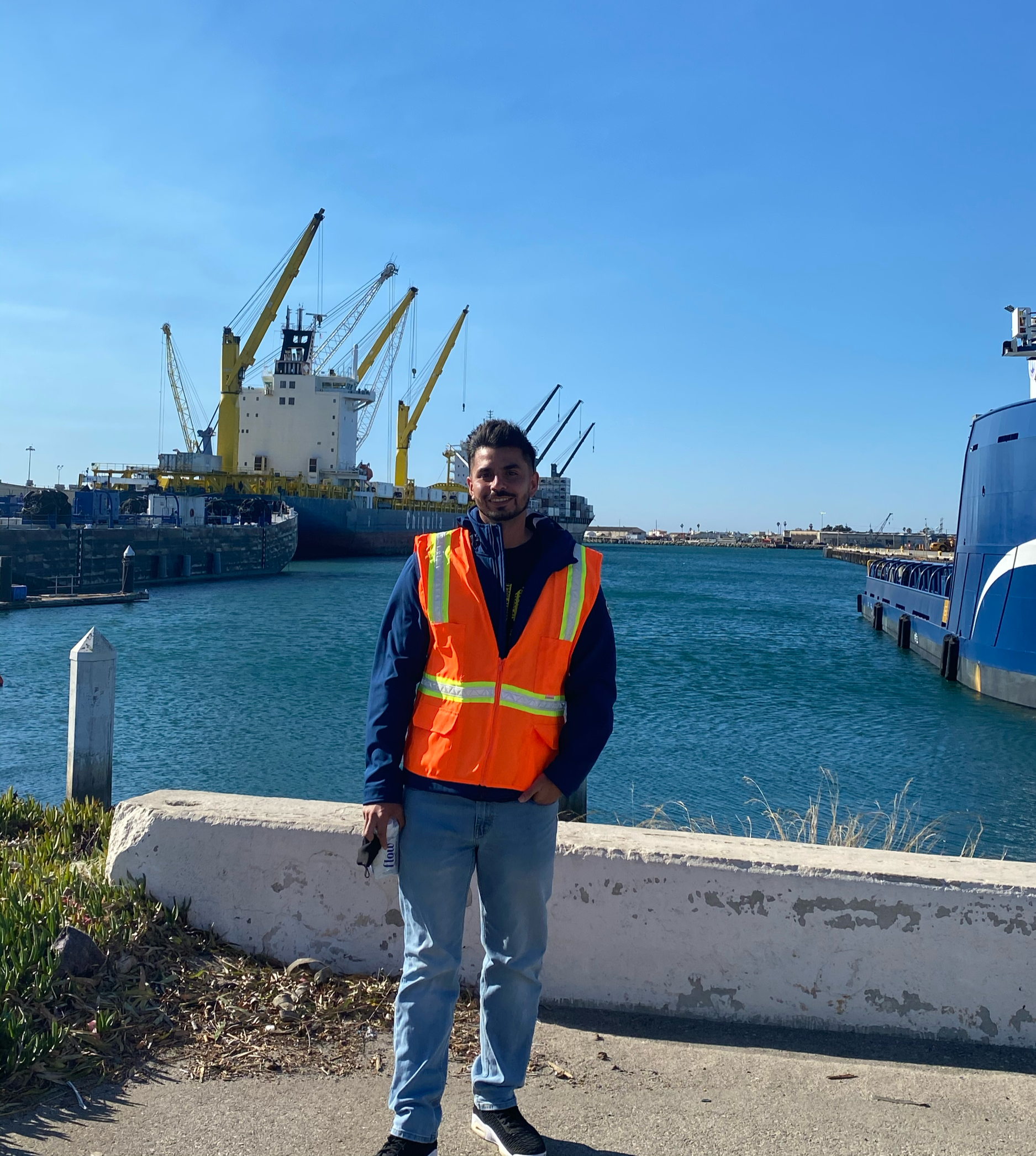 First ever visit to the port of hueneme