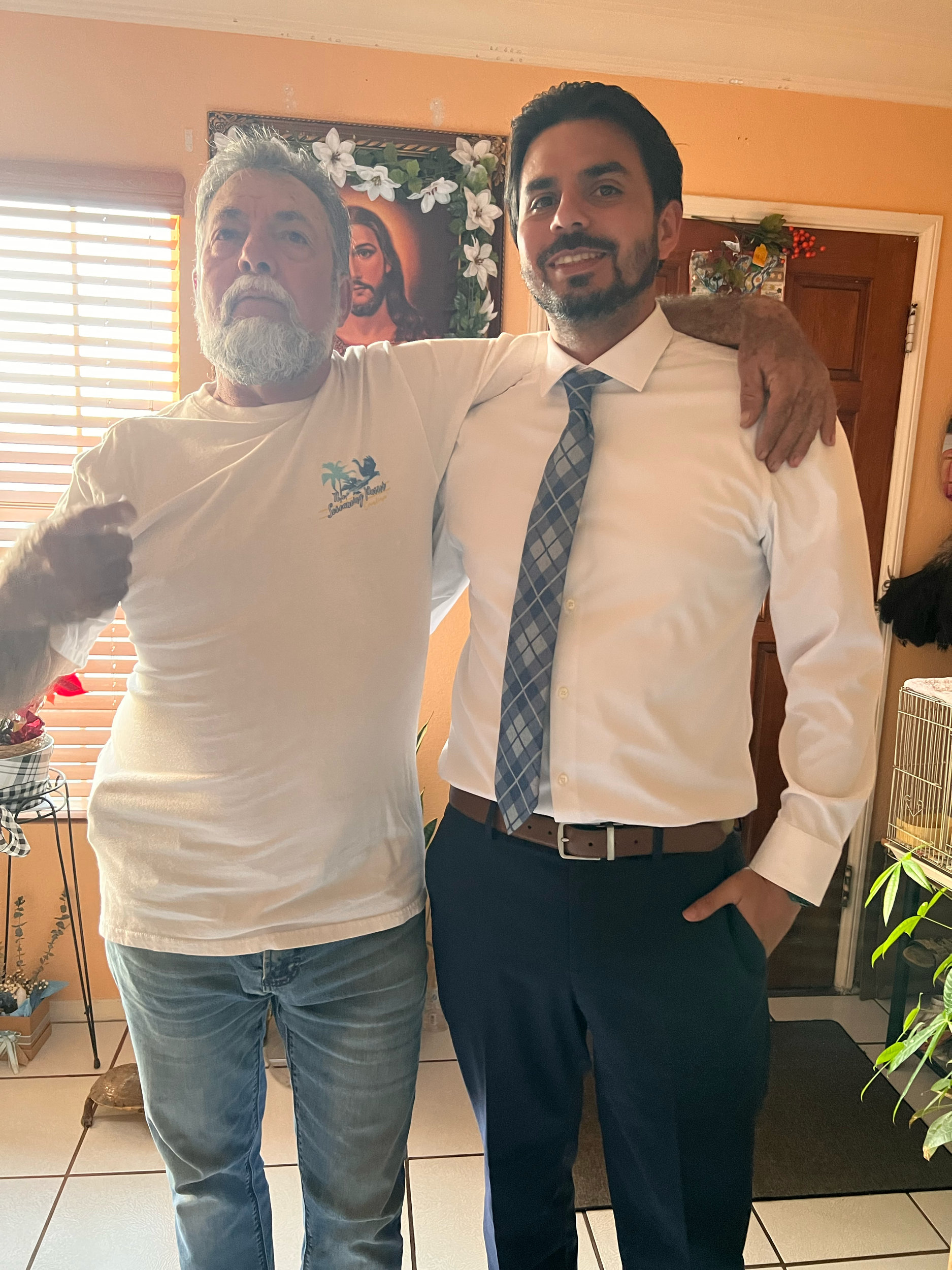 My Dad is my biggest fan!