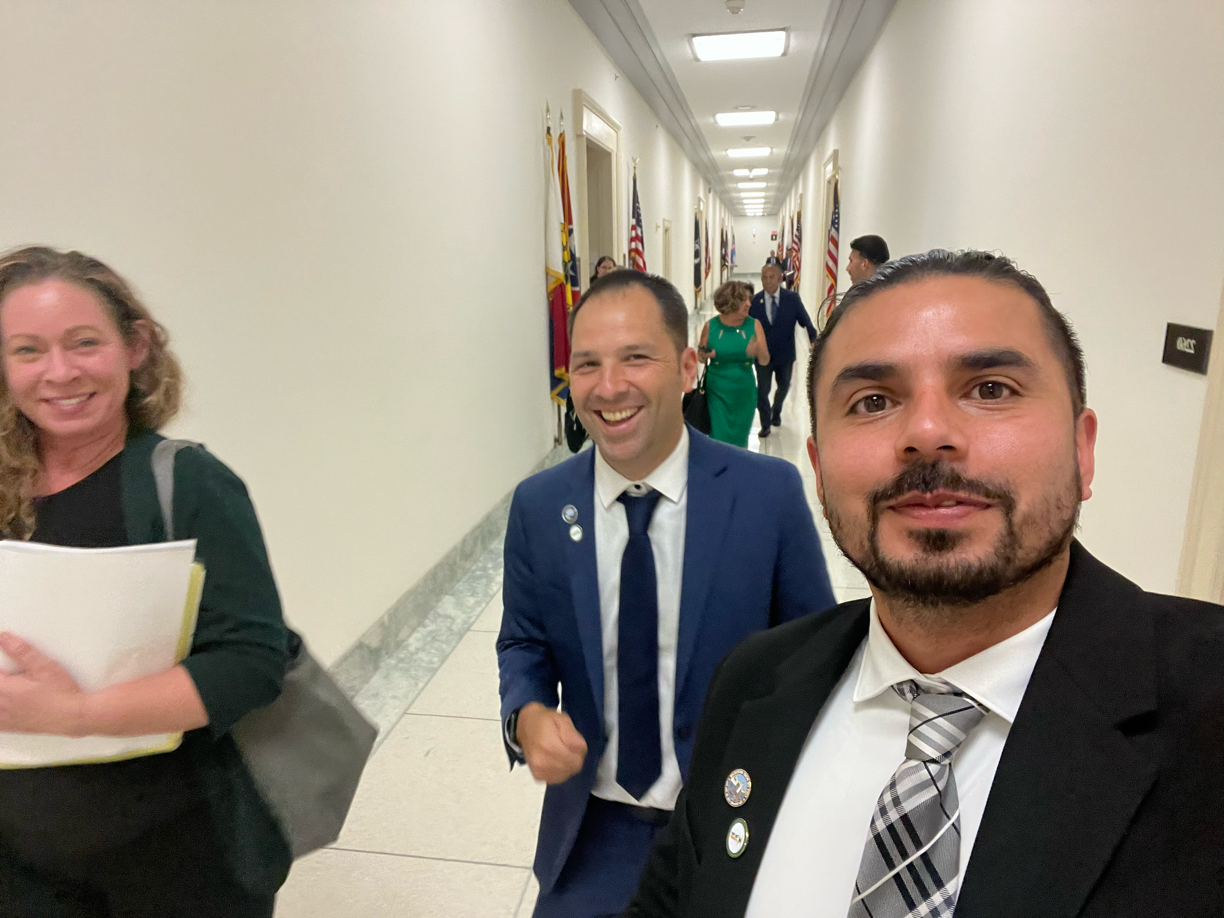 City of Port Hueneme Team representing our community at the District of Columbia.
