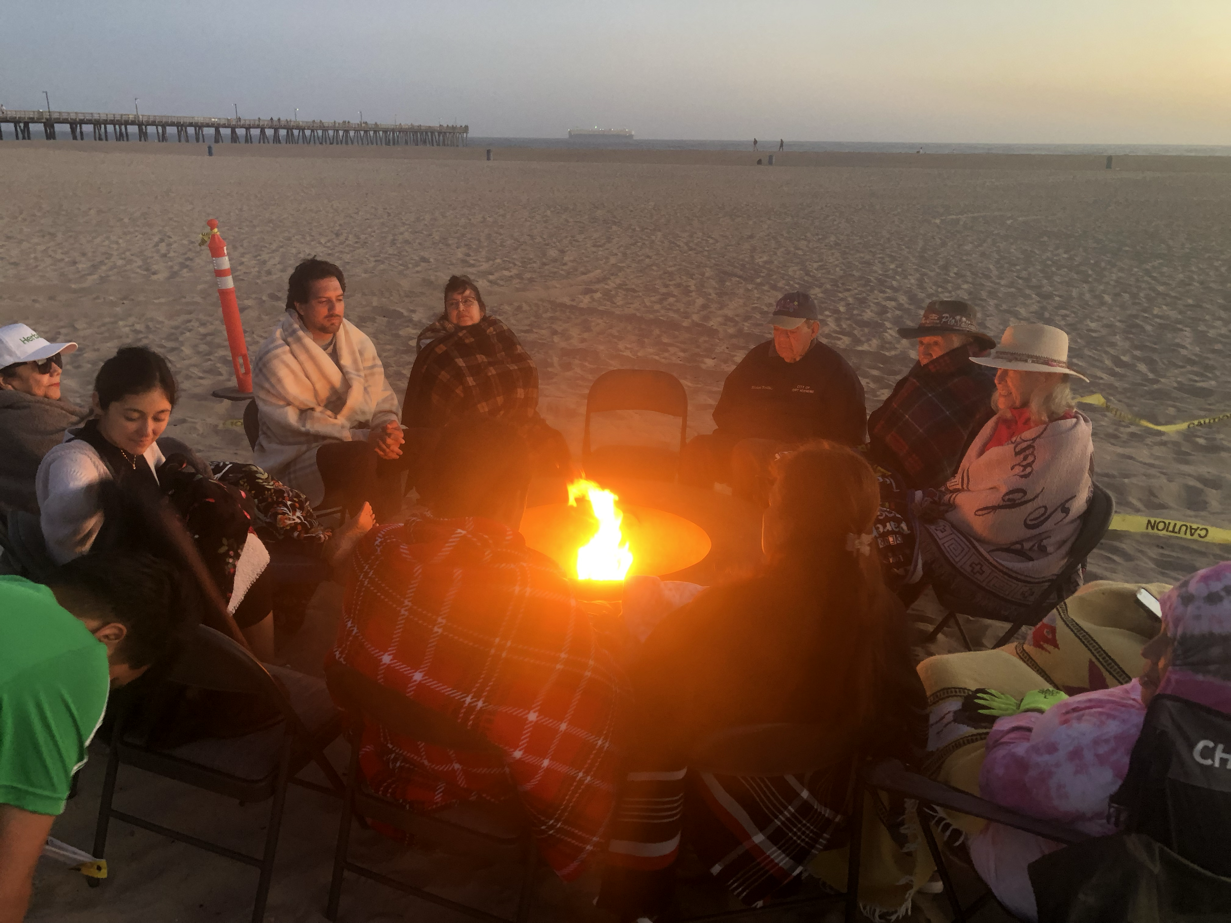 Vallarta Committee at Bon Fire pits