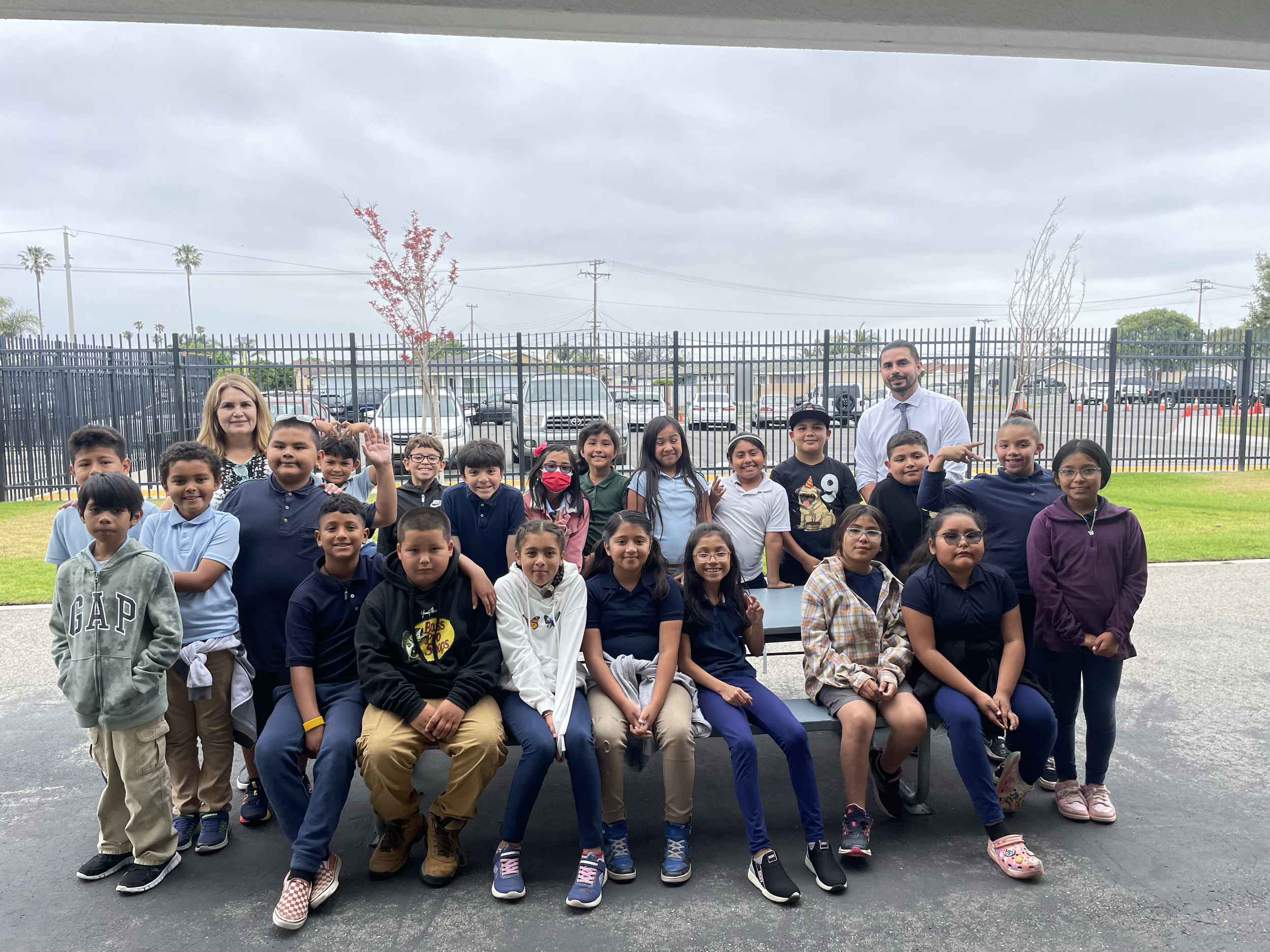 Visiting my 4th grade teacher's 2023 class.
