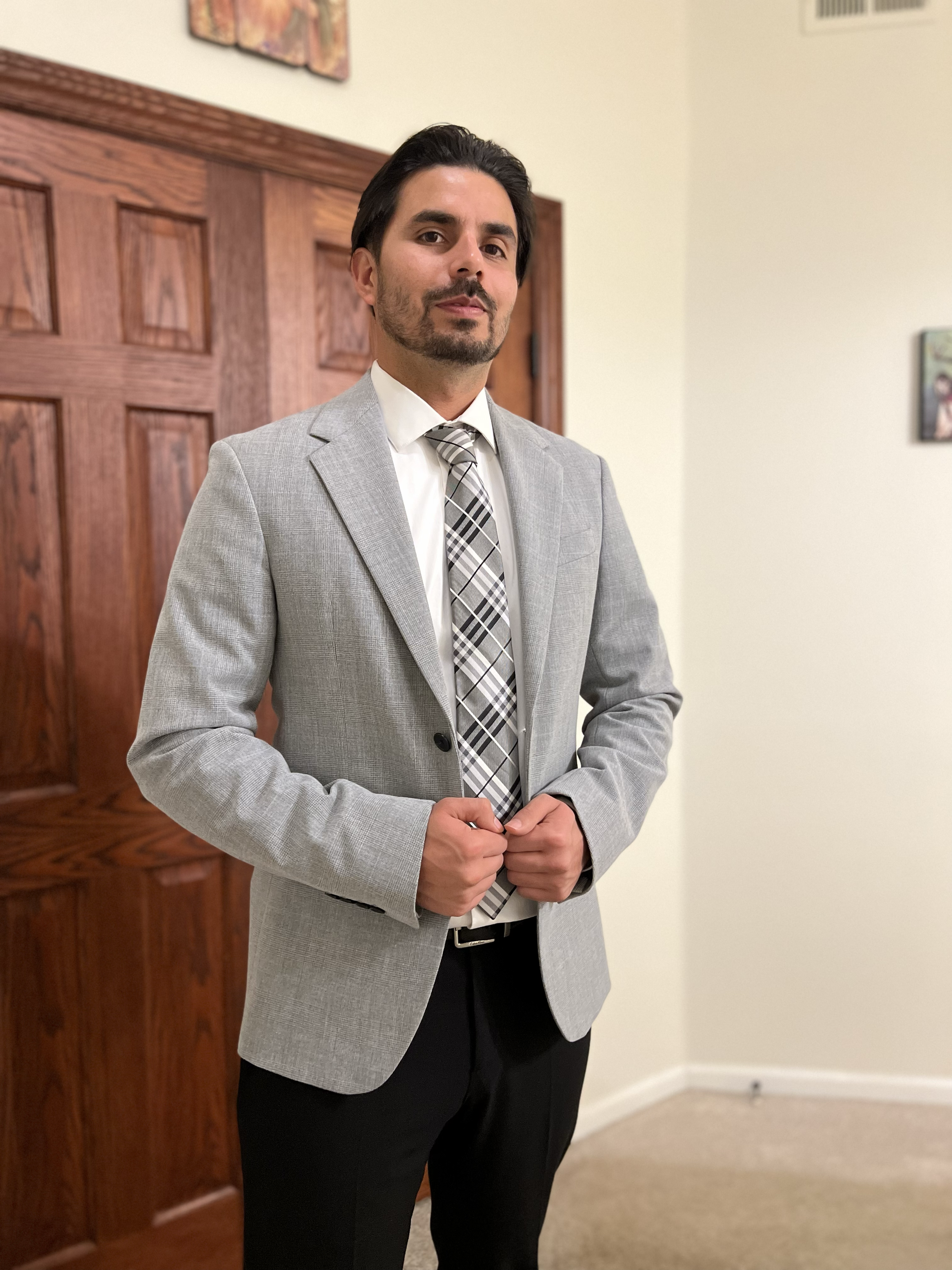 I had to dress more professionally