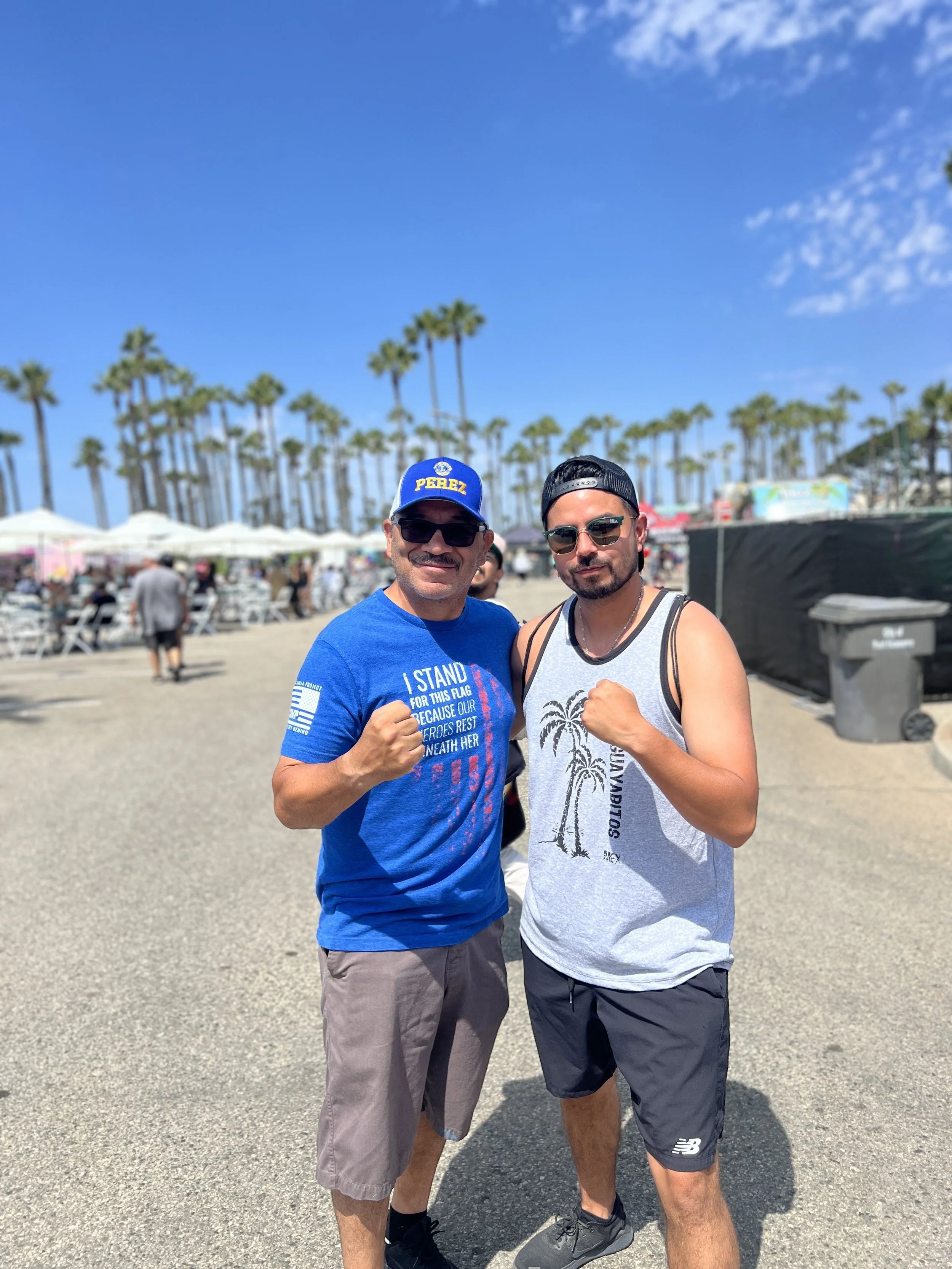One of my heroes, Rick Perez! Undefeated!
