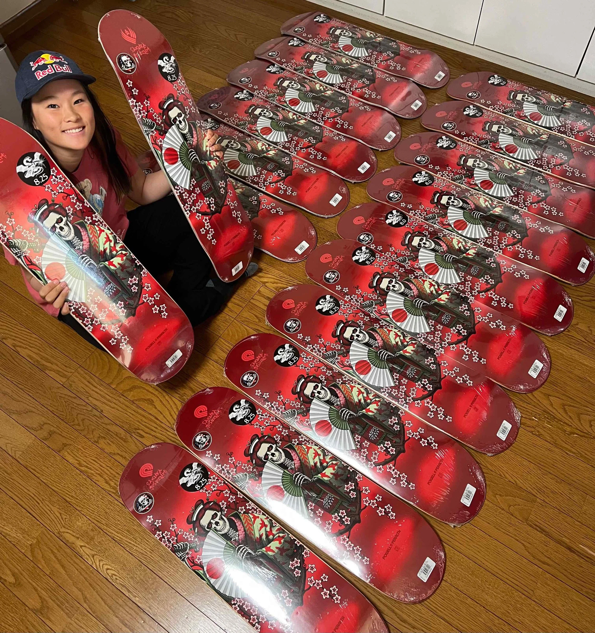 Sakura Turns Pro For Powell Peralta!