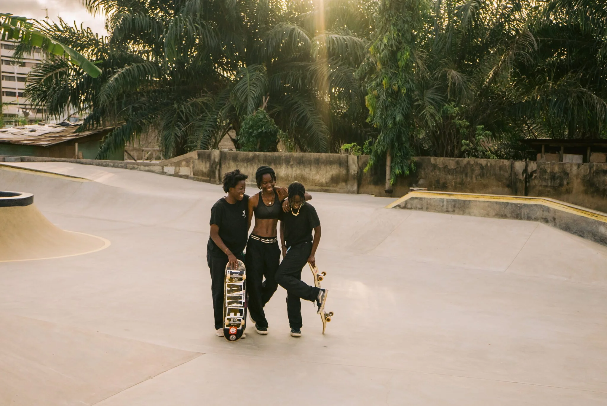 This New Film Shines a Light on the Women Who Surf and Skate in Ghana.