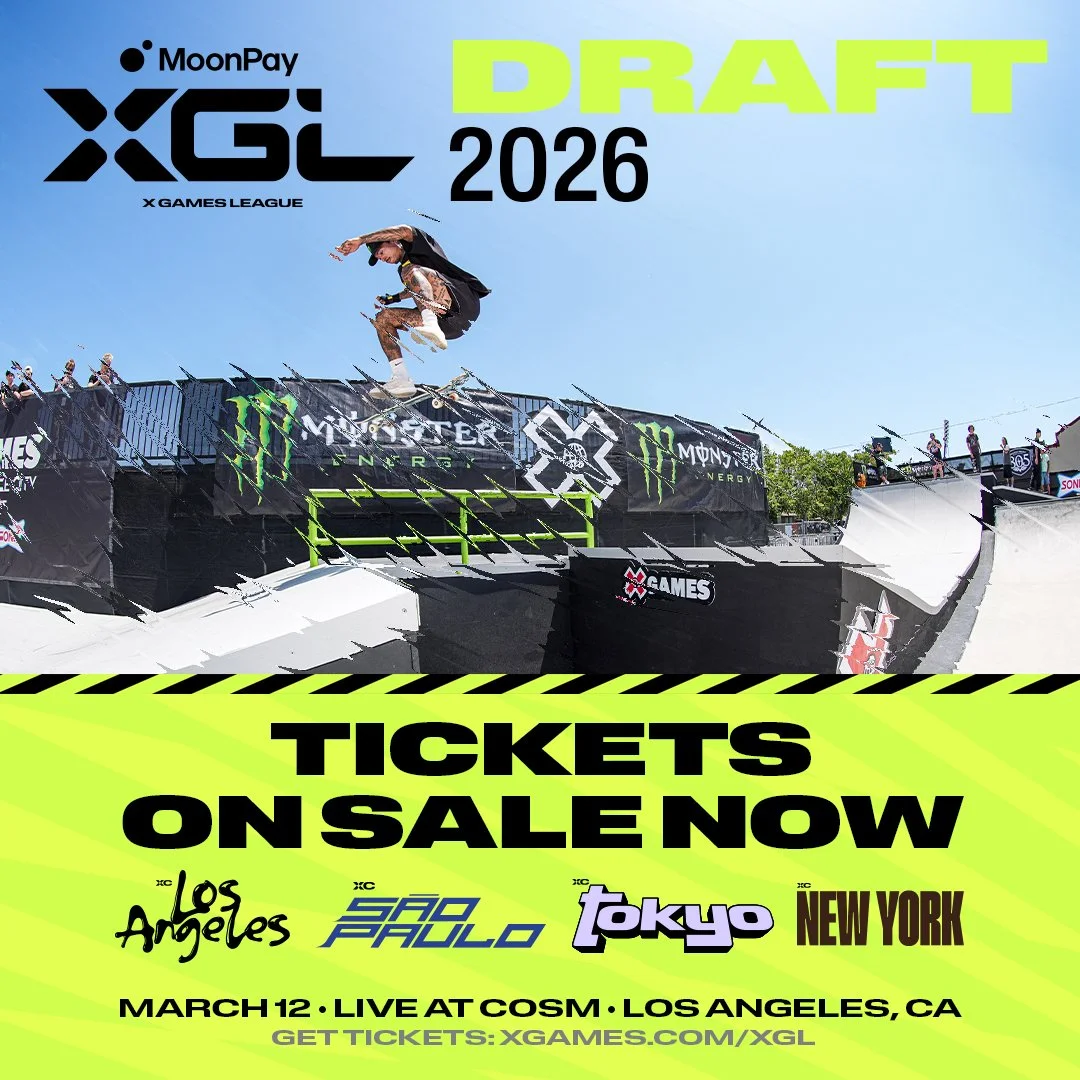 X Games to Host First-Ever Summer Athlete Draft at Cosm Los Angeles on Thursday, March 12