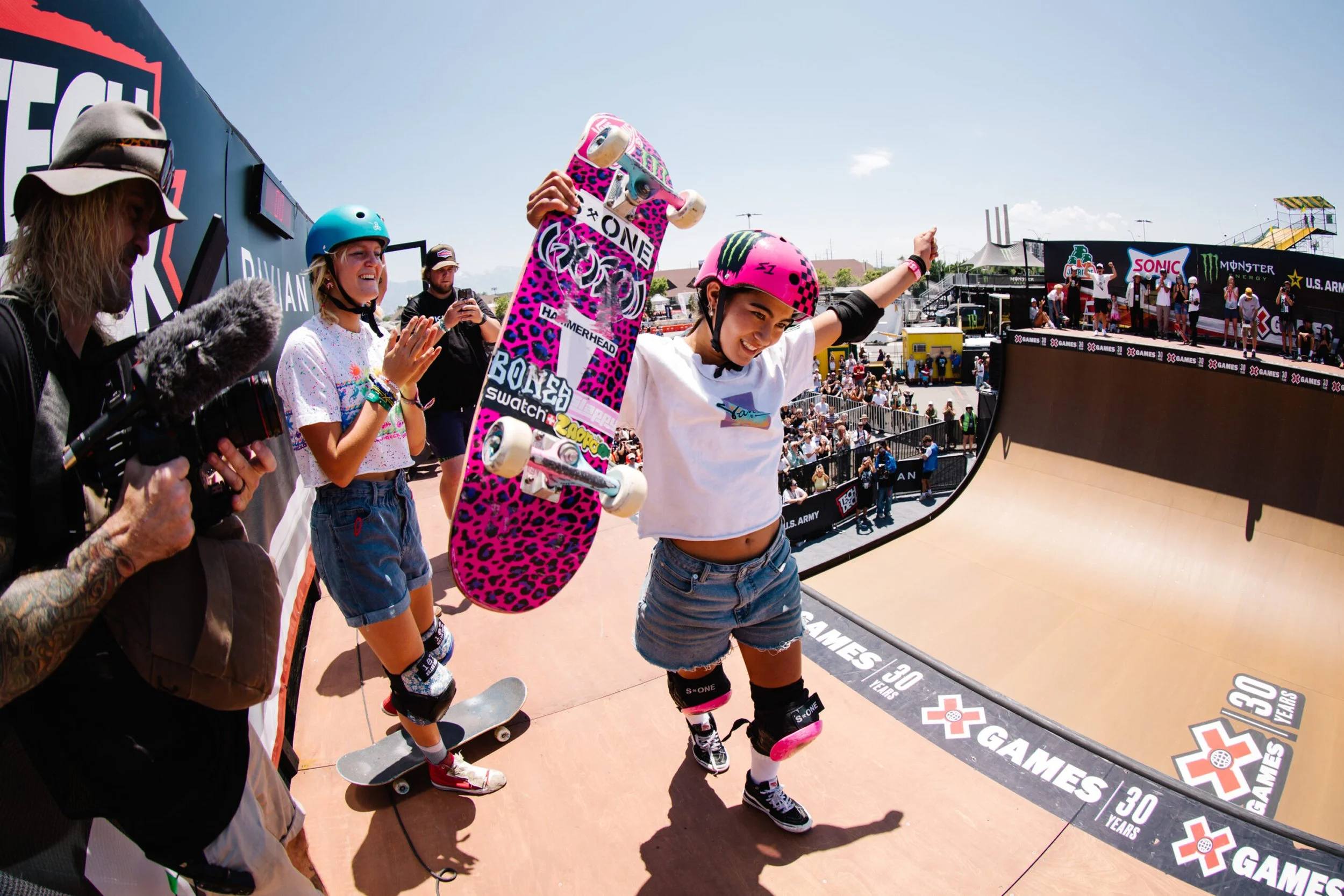 Get Ready To Watch "The Rise: The Gold Medal Girls of X Games" on Peacock.