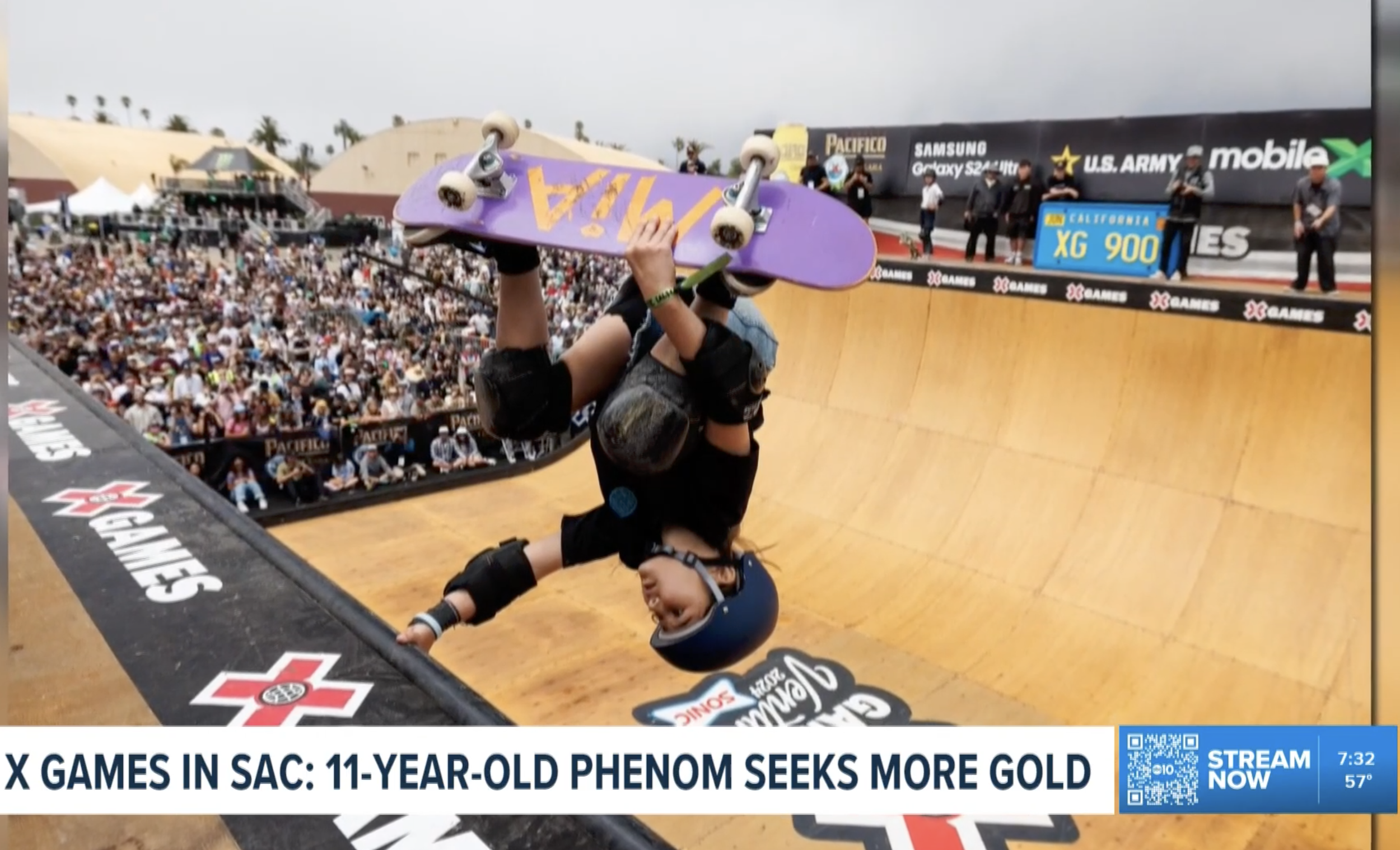 Mia Kretzer On ABC TV Discussing X Games League (And Us!)